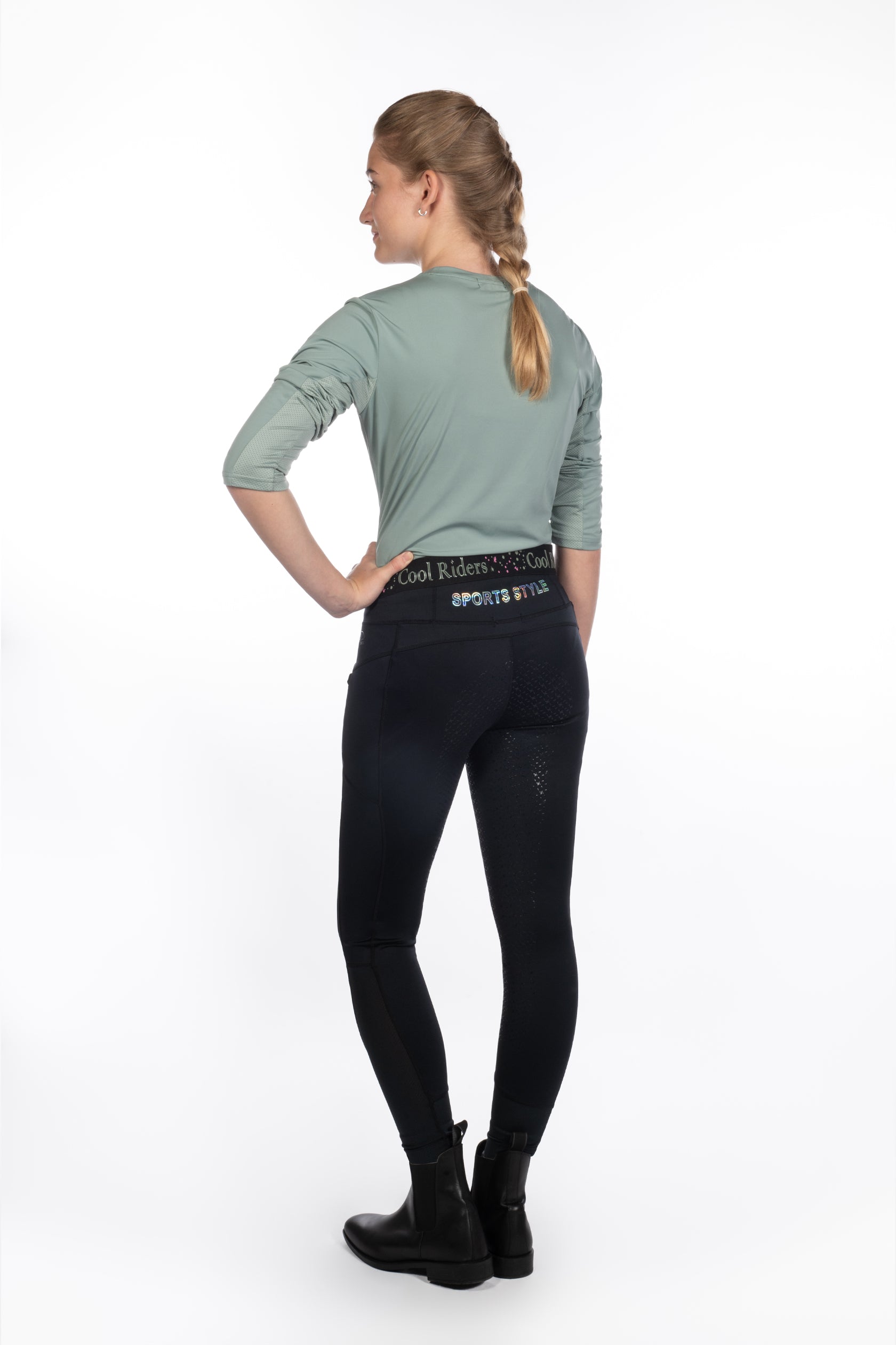 Functional shirt -Hailey- 5412 sage / EU146-152/age 9-11