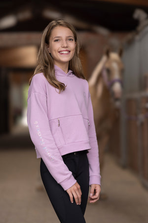 Hoody -Hailey- 3700 light lilac / EU146-152/age 9-11