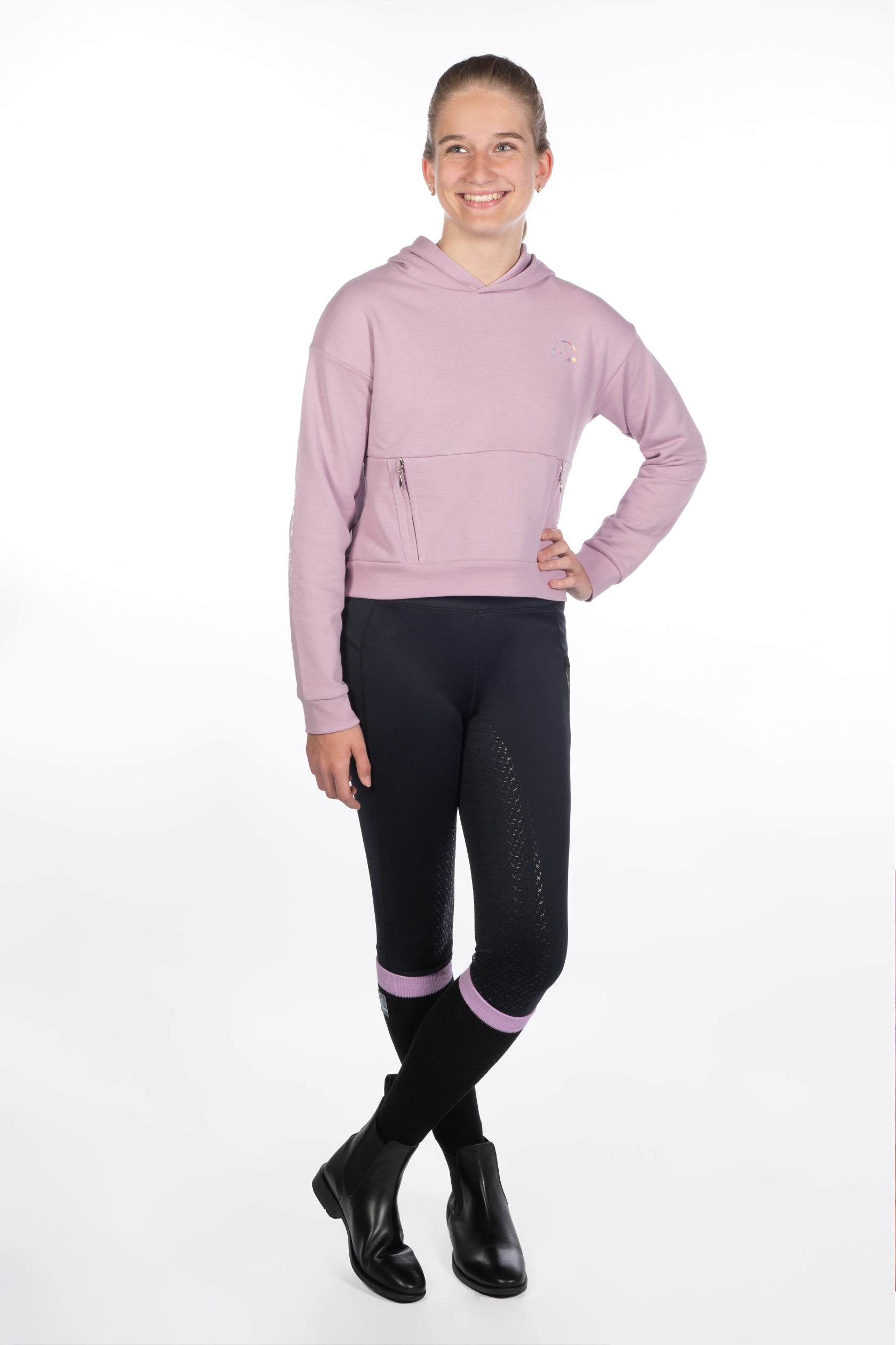 Hoody -Hailey- 3700 light lilac / EU146-152/age 9-11