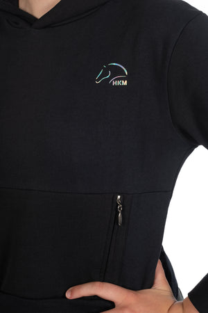 Hoody -Hailey- 9100 black / EU146-152/age 9-11