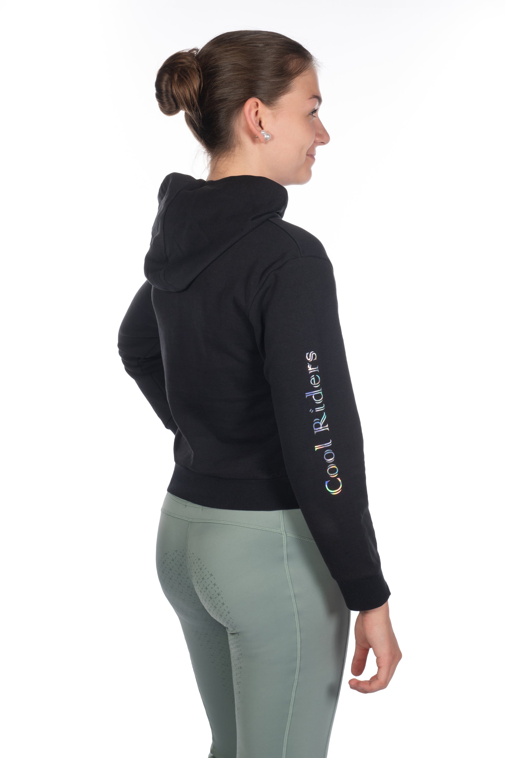 Hoody -Hailey- 9100 black / EU146-152/age 9-11