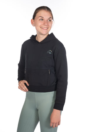 Hoody -Hailey- 9100 black / EU146-152/age 9-11