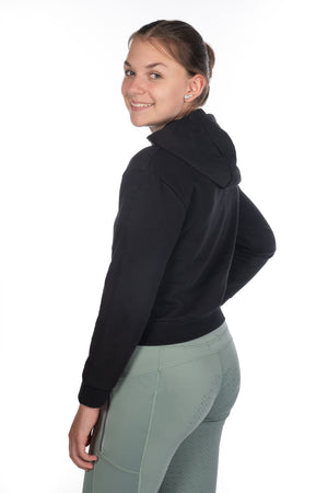 Hoody -Hailey- 9100 black / EU146-152/age 9-11