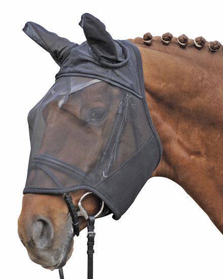 Antifly mask 9100 black / Shetland pony