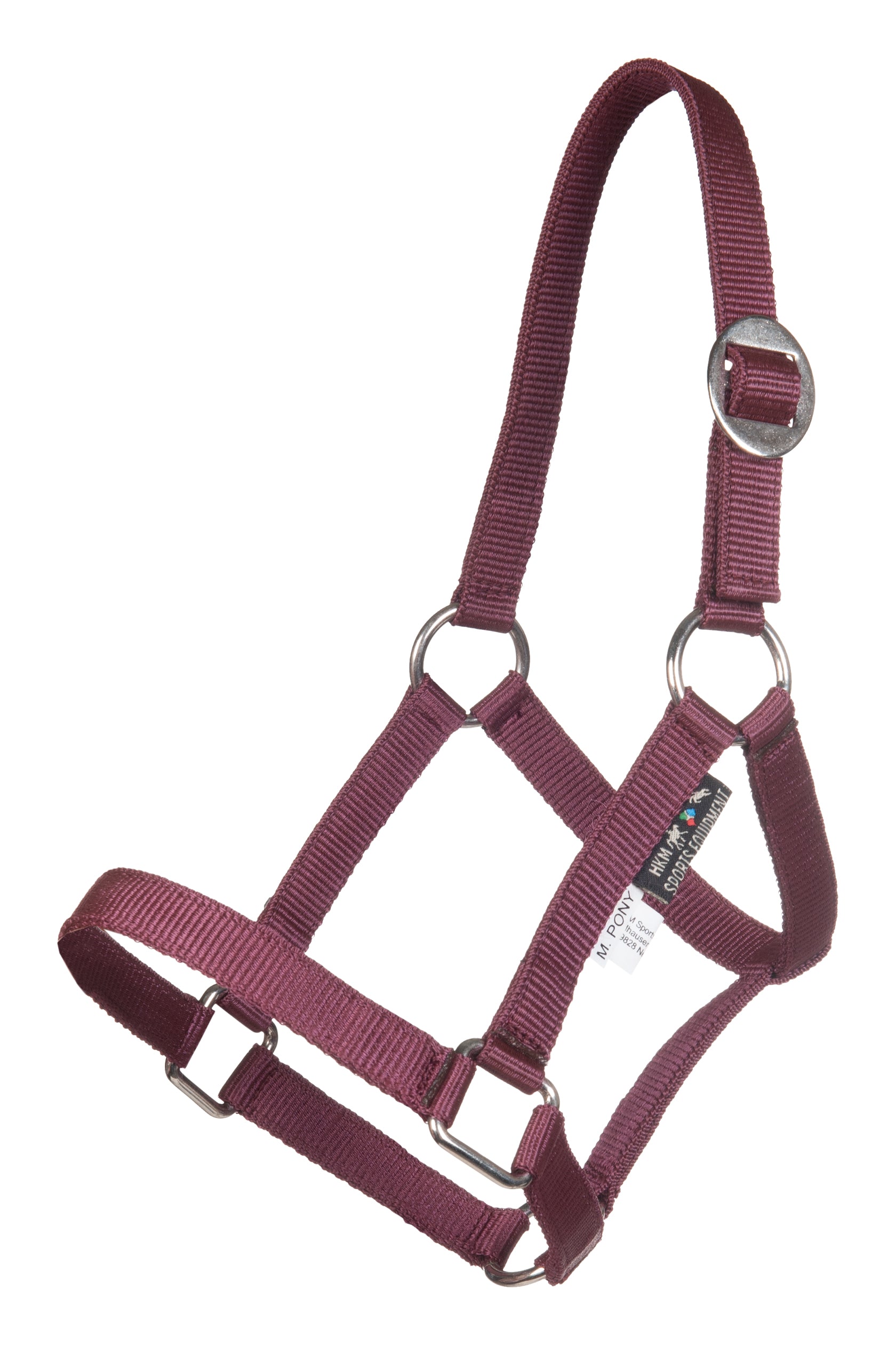 Head collar for Minishetty 3100 wine red / pcs.
