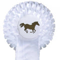 Triple tier rosette 3 1212 white/white / piece