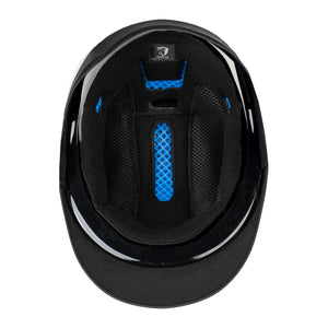 LADIES SAFETY HELMET DA VINCI BLACK/SILVER / 54