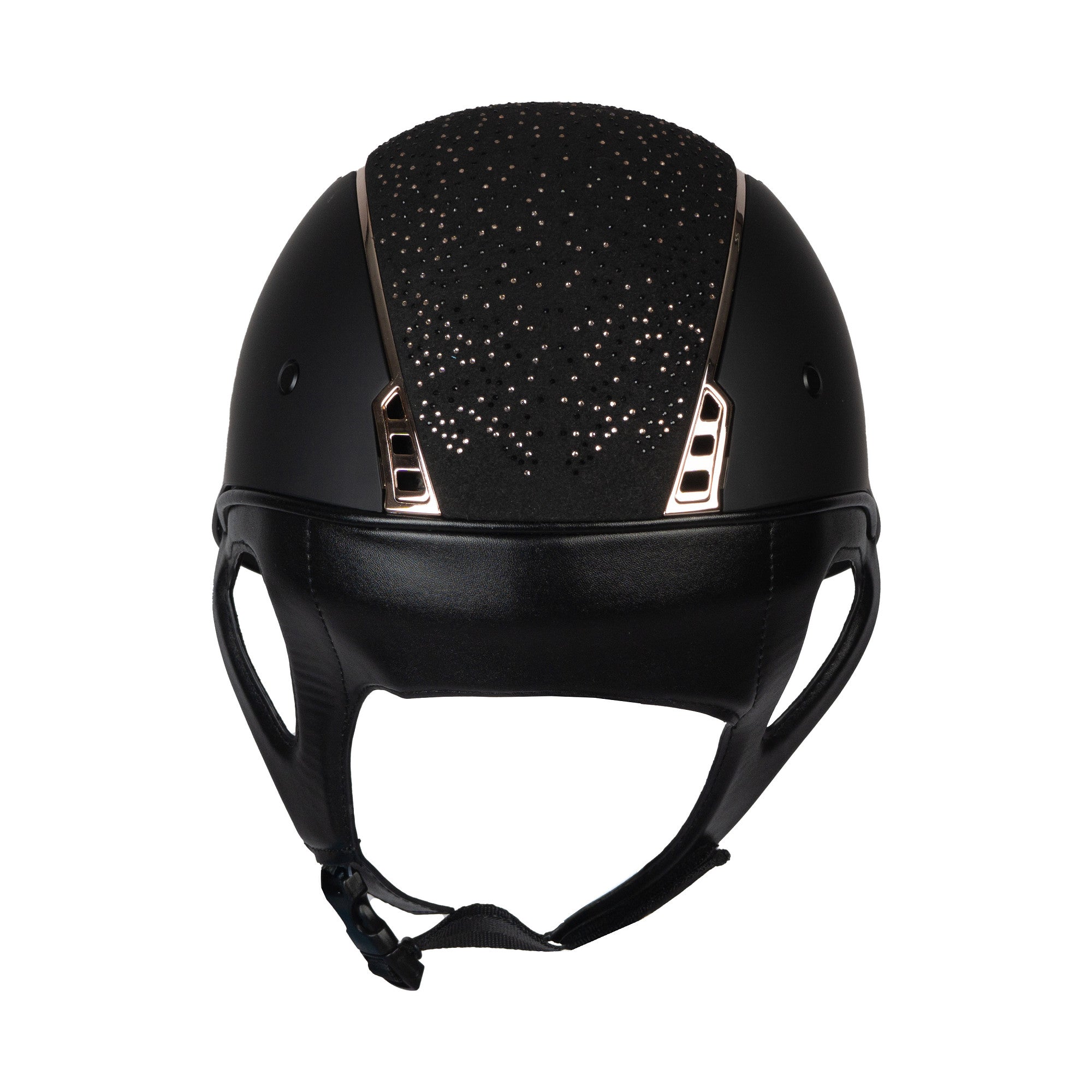 LADIES SAFETY HELMET DA VINCI BLACK/ROSE / 54