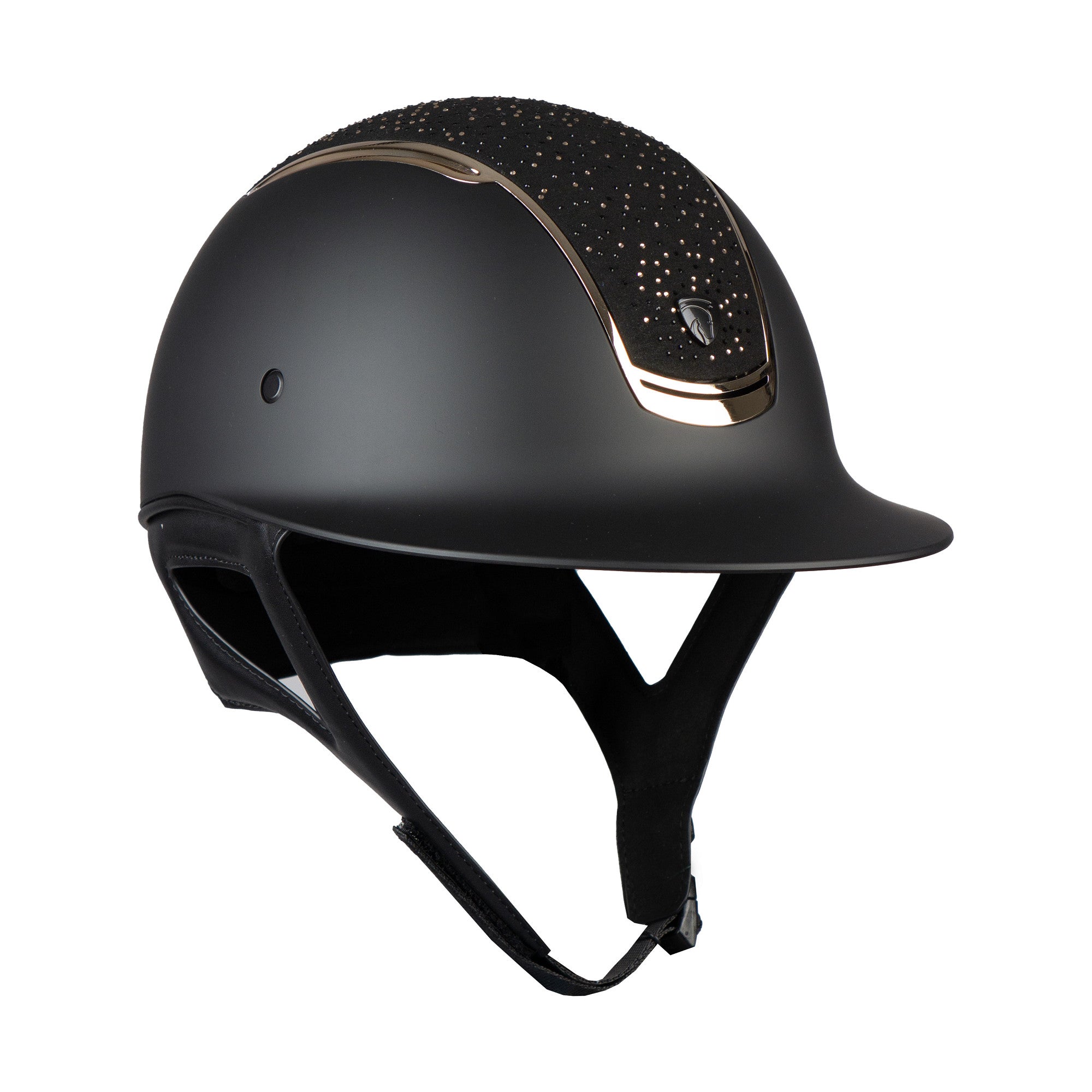 LADIES SAFETY HELMET DA VINCI BLACK/ROSE / 54