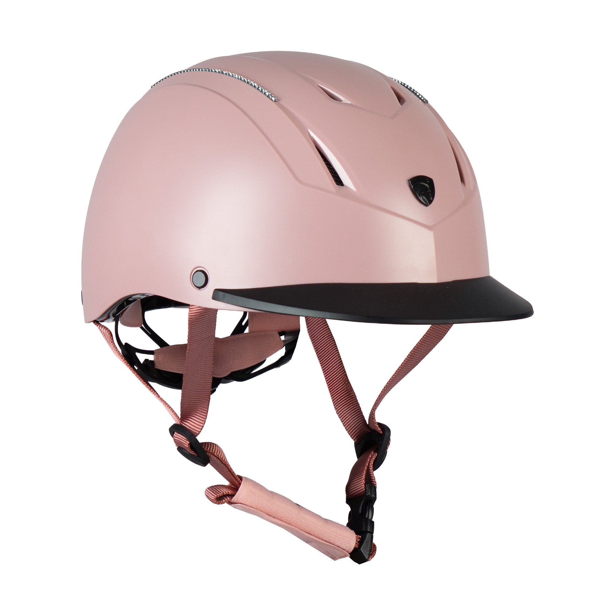 SAFETY HELMET DALI STRASS PINK/SILVER / XS/S