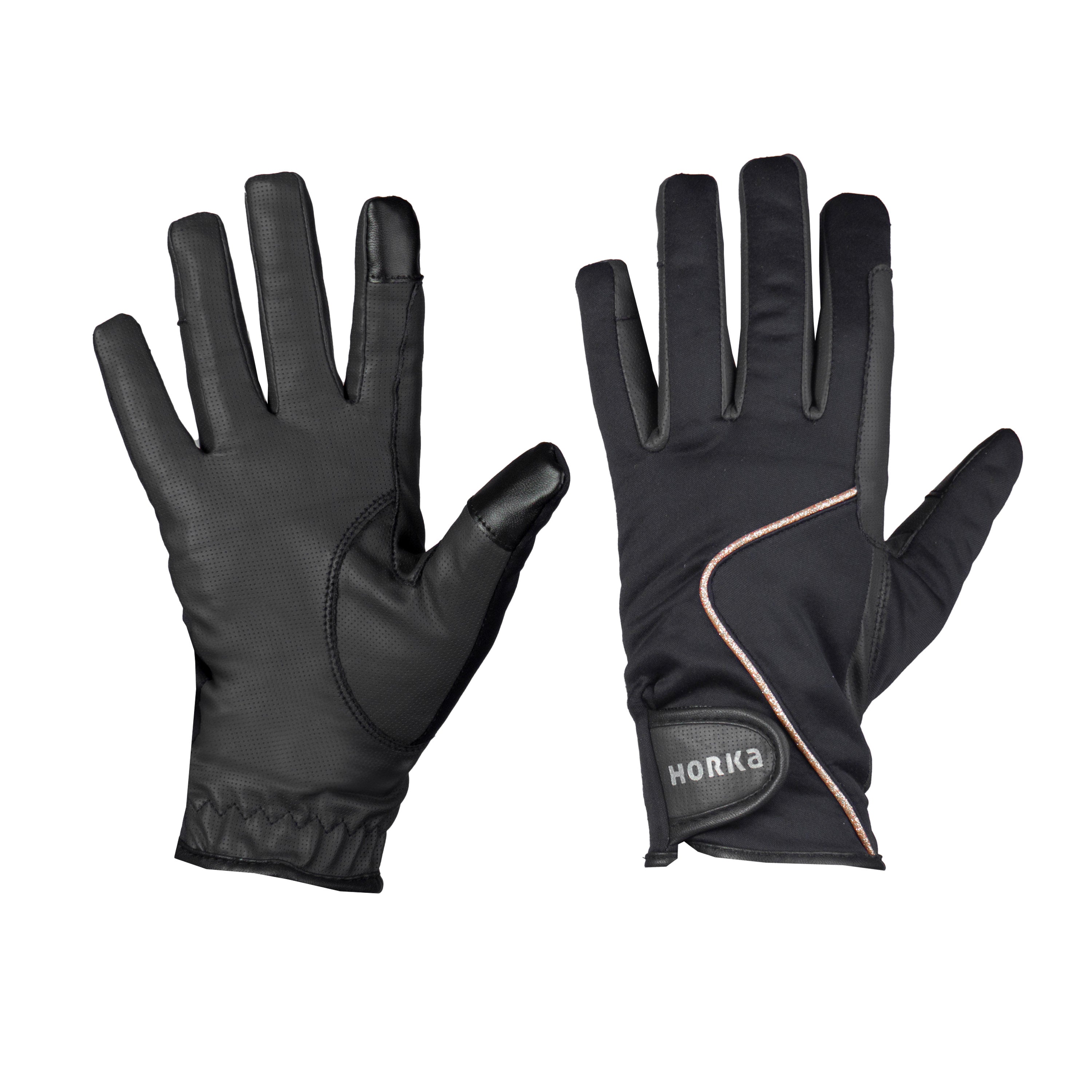ALL WEATHER GLOVES BLACK/ROSE / XXL