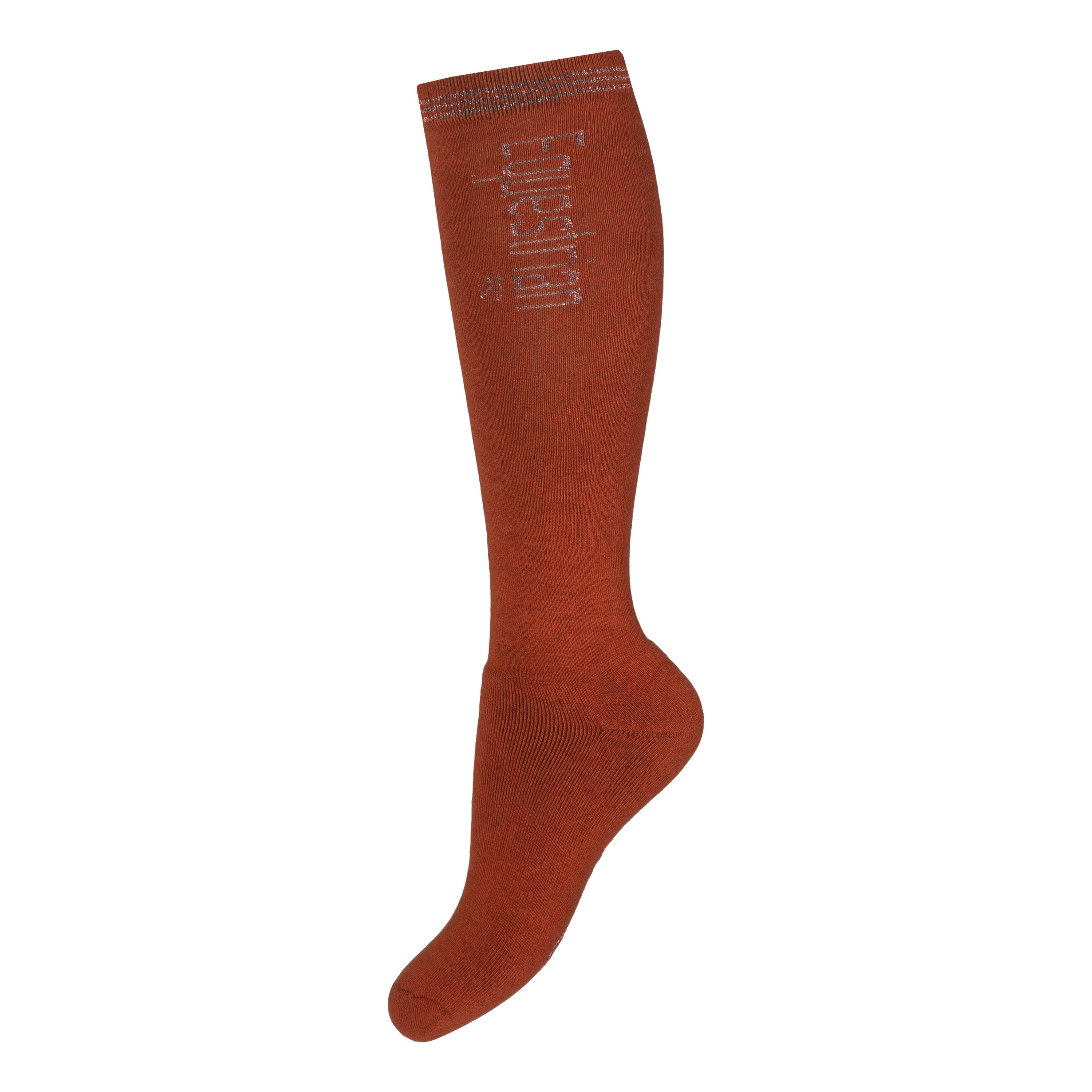 EQUESTRIAN PRO SOCKS, PU= 3 COLOUR/SIZE GINGER / S