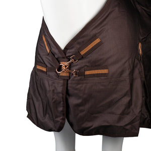 TURNOUT RUG FRIDA DARK CHOCOLATE / 165/215