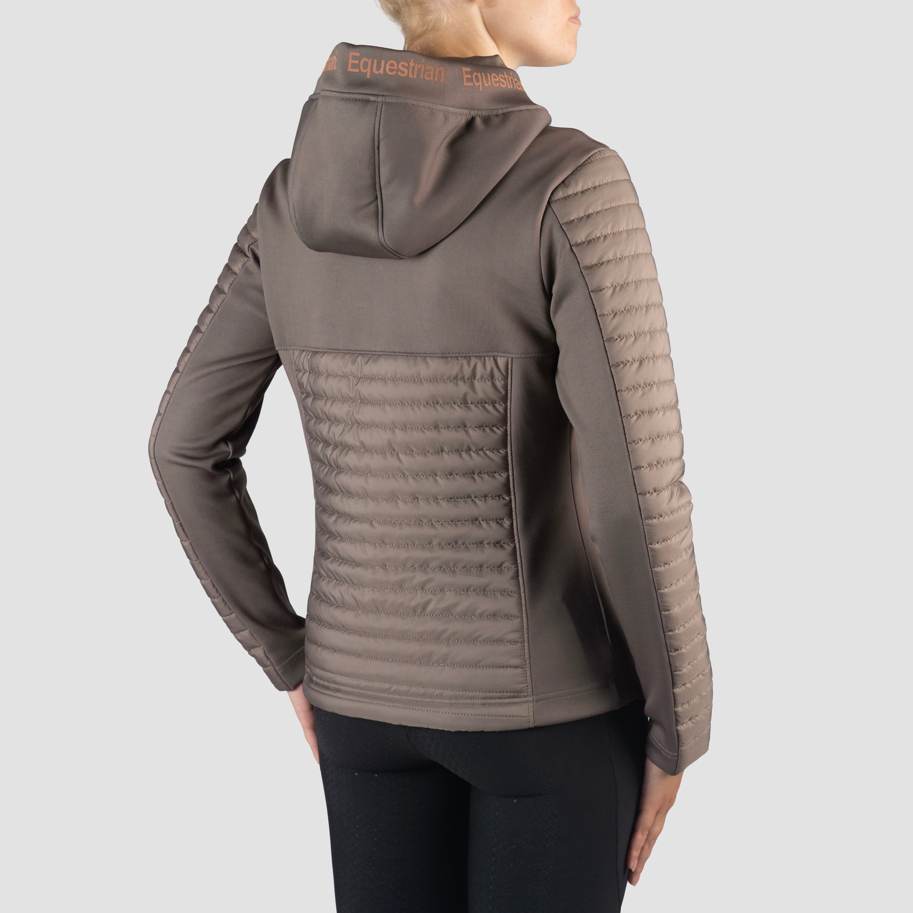 EQUESTRIAN PRO PUFFER JACKET MAGNIFICENT COFFEE / XS