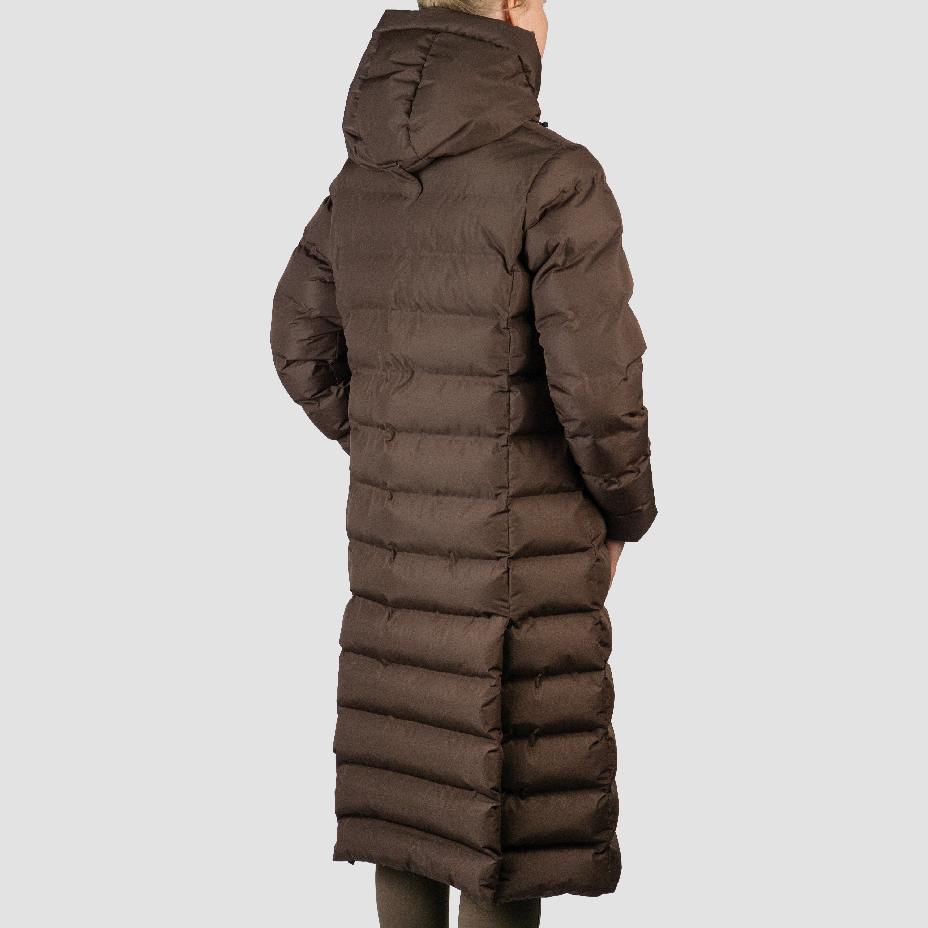PUFFER COAT ELOISE DARK CHOCOLATE / XS