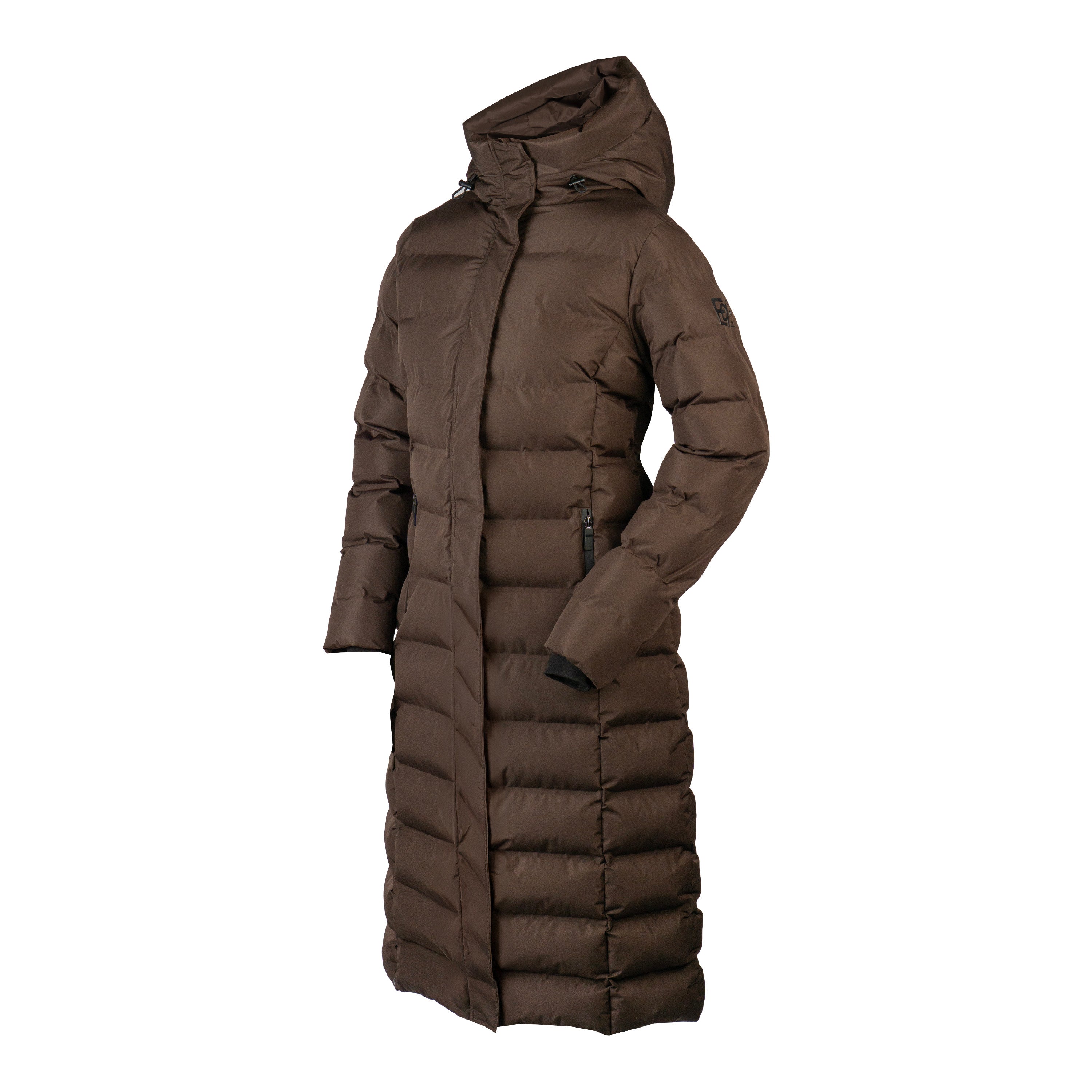 PUFFER COAT ELOISE DARK CHOCOLATE / XS