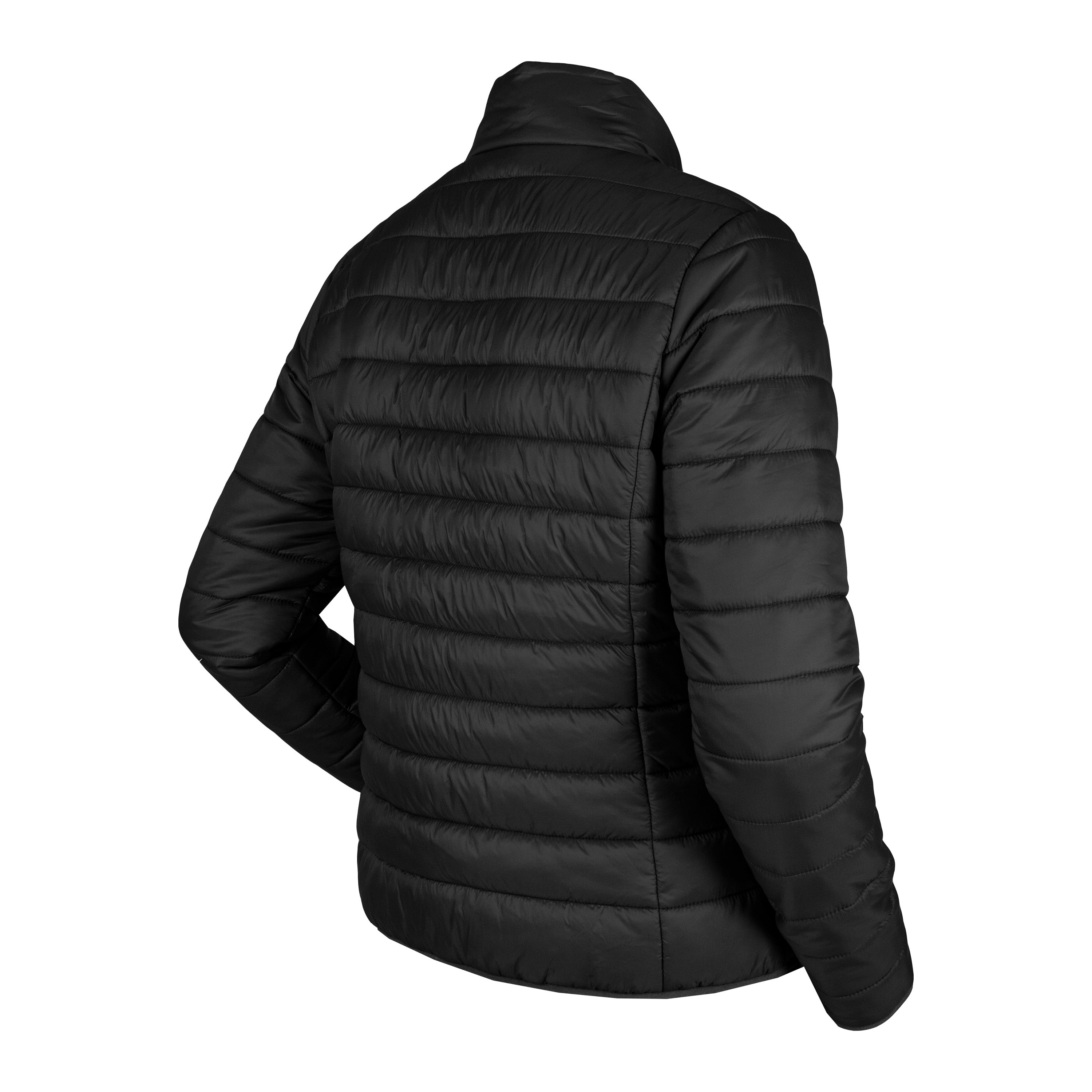 PUFF JACKET EMERALD BLACK / XS