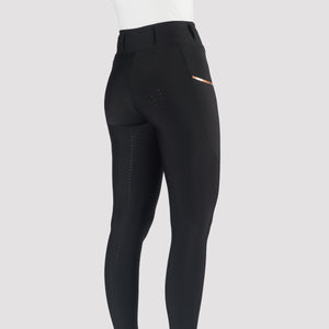 RIDING TIGHTS PERFECTION EP BLACK/ROSE / 42