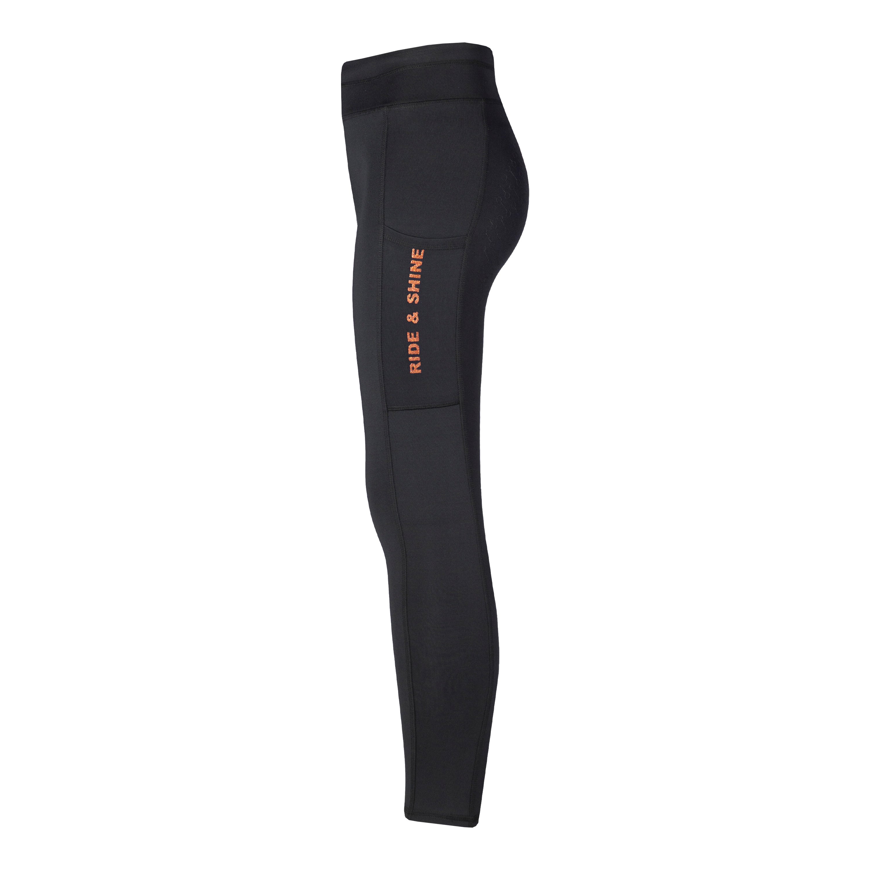 RIDING TIGHTS TIP TOP BLACK/ROSE / 104