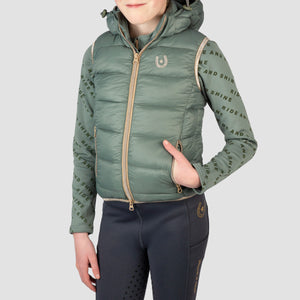 GILET RAI HUNTER GREEN / L