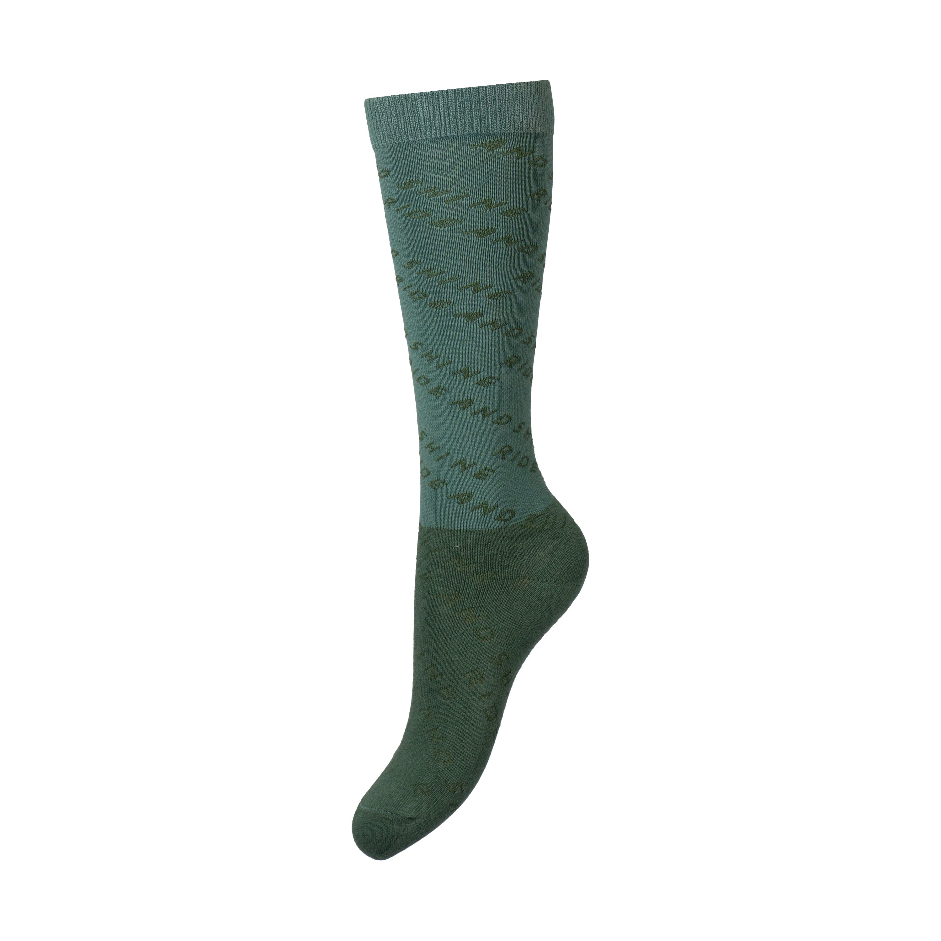 RIDING SOCKS MARO, P.U. = 3PRS COLOUR/SIZE HUNTER GREEN / S