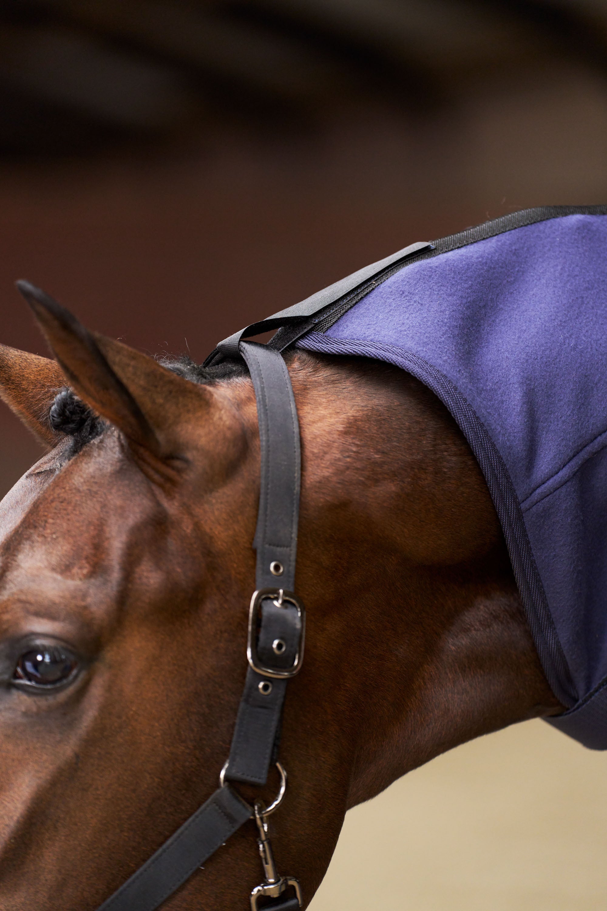 Fleeceblanket with neck IRHFundamental Navy / 215