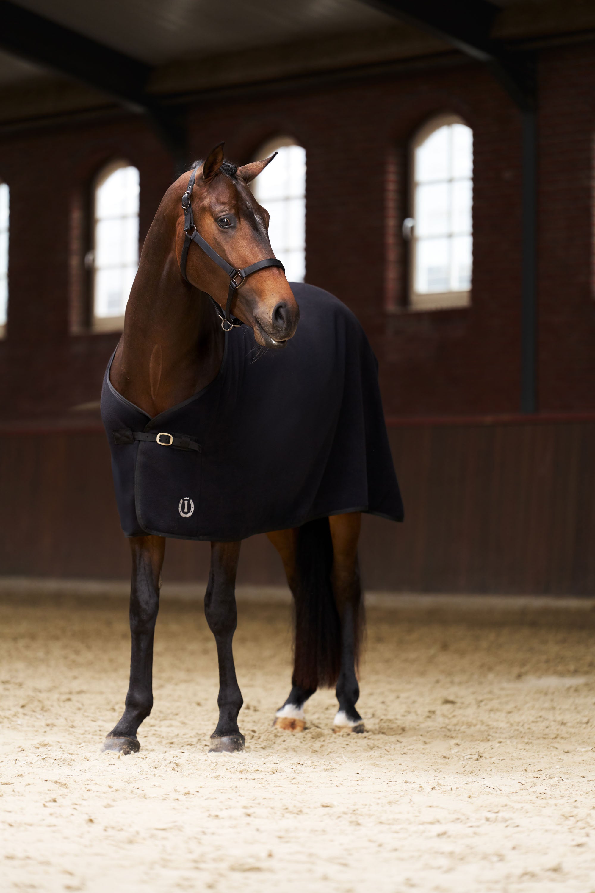 Fleece blanket IRHFundamental Basic Black / 215