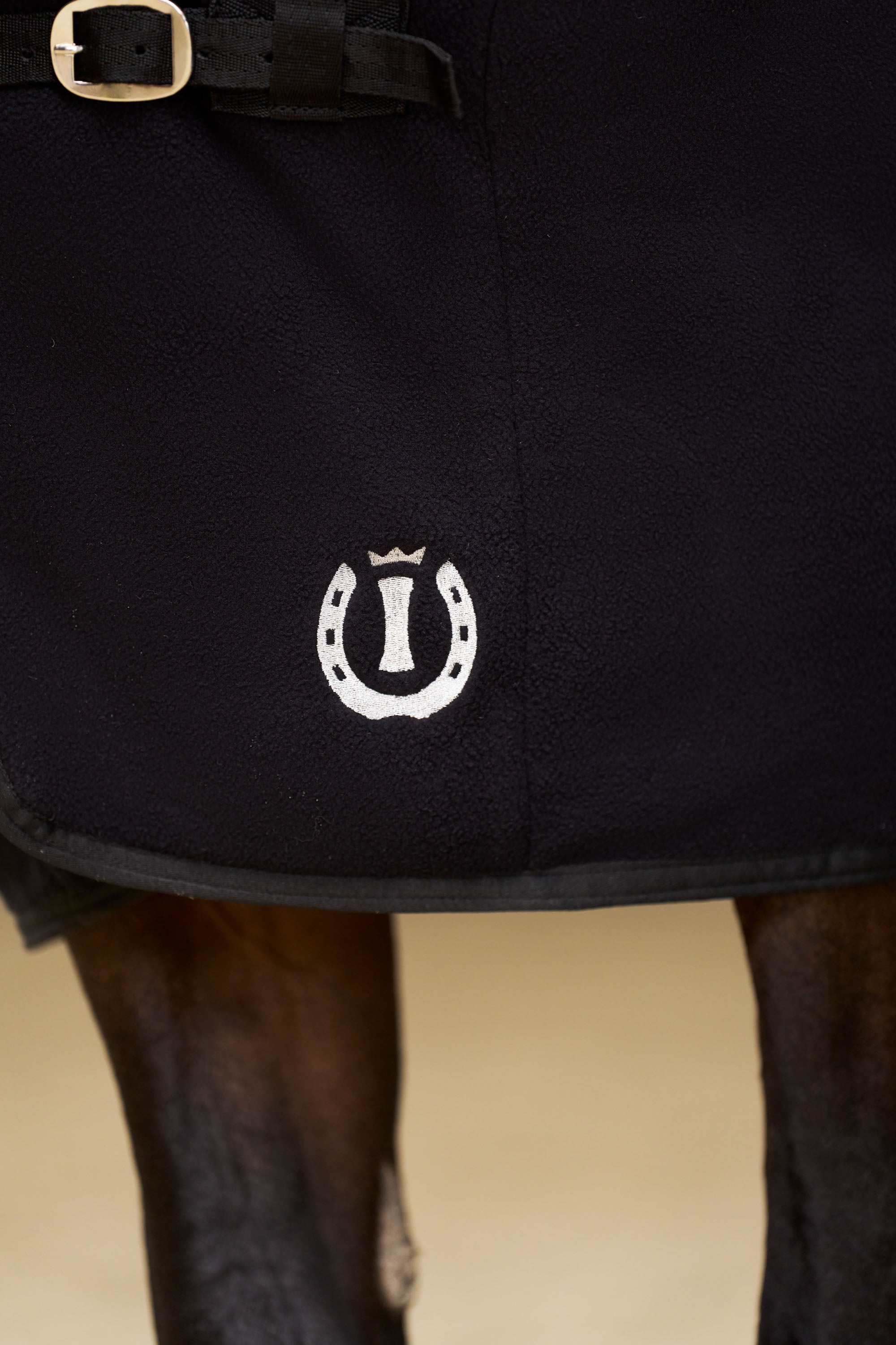Fleece blanket IRHFundamental Basic Black / 215