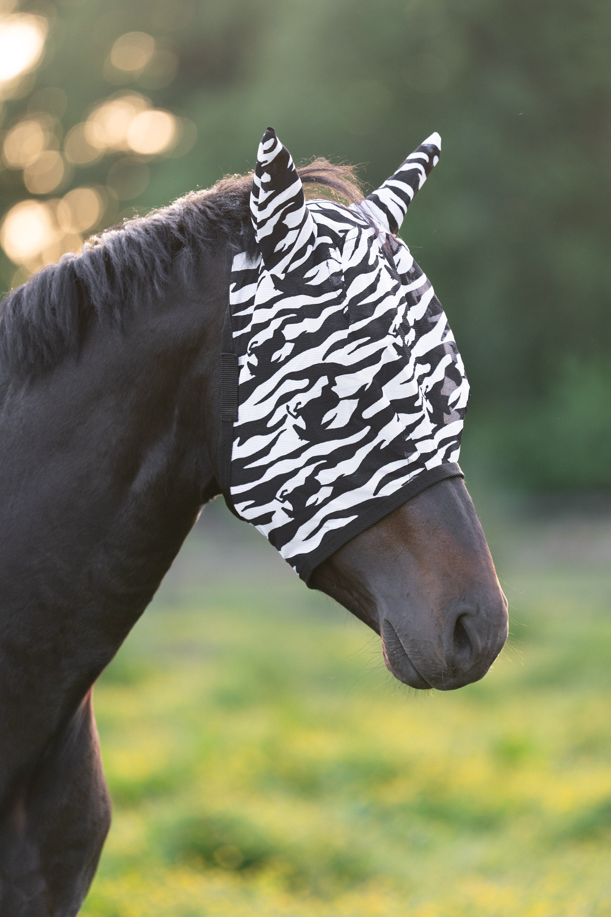 Flymask IRHCarly UV Black zebra / P/S