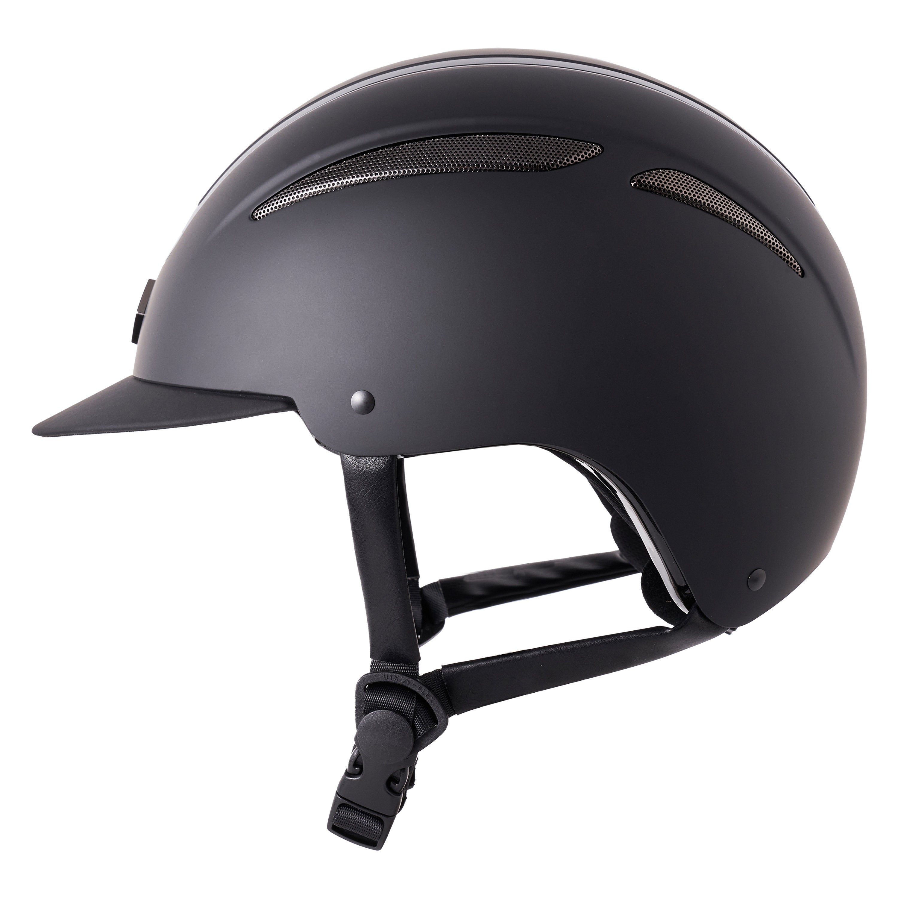 Riding helmet IRHOlania Deluxe small visor Black / S