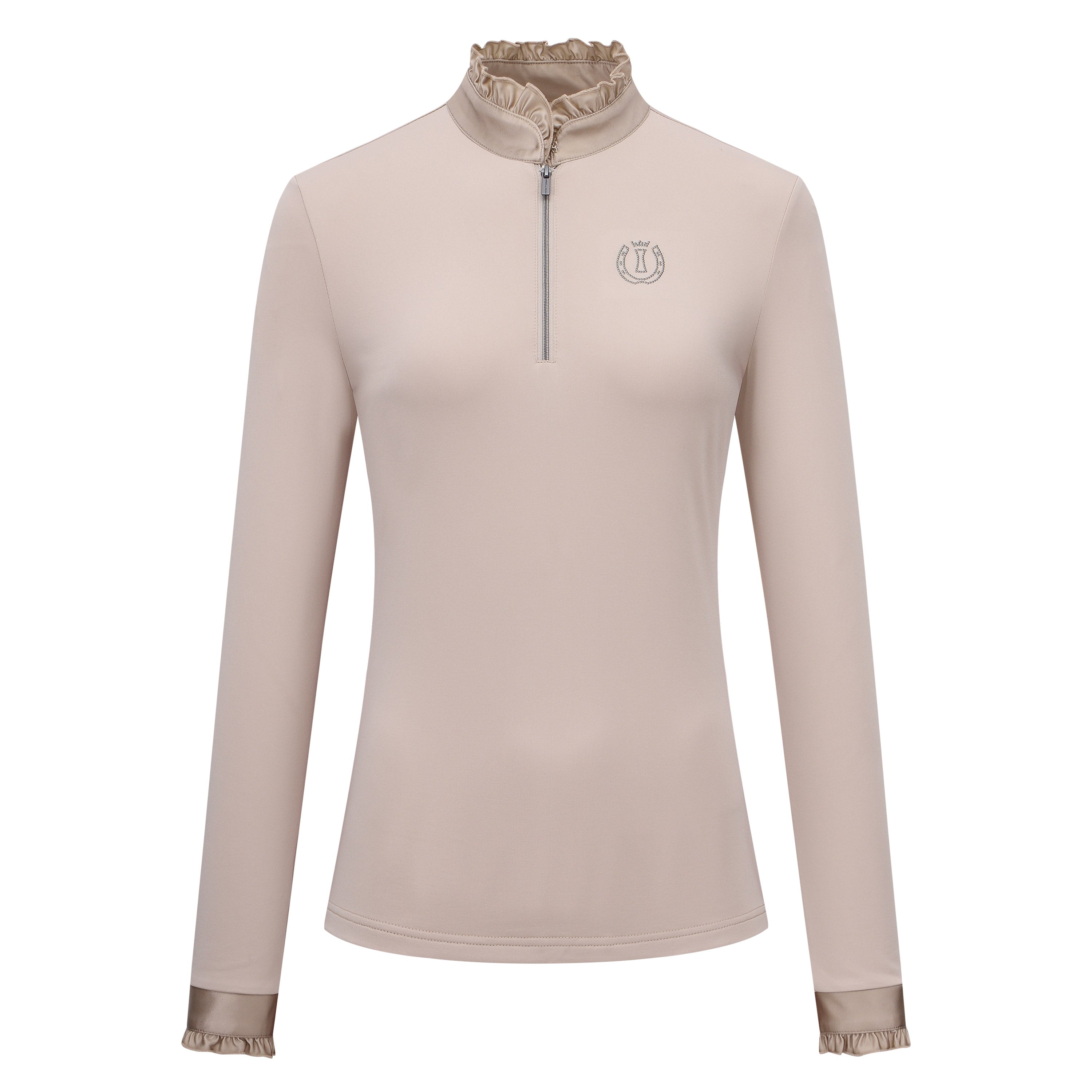 Top IRHAnna longsleeve Grey-Sand / XL