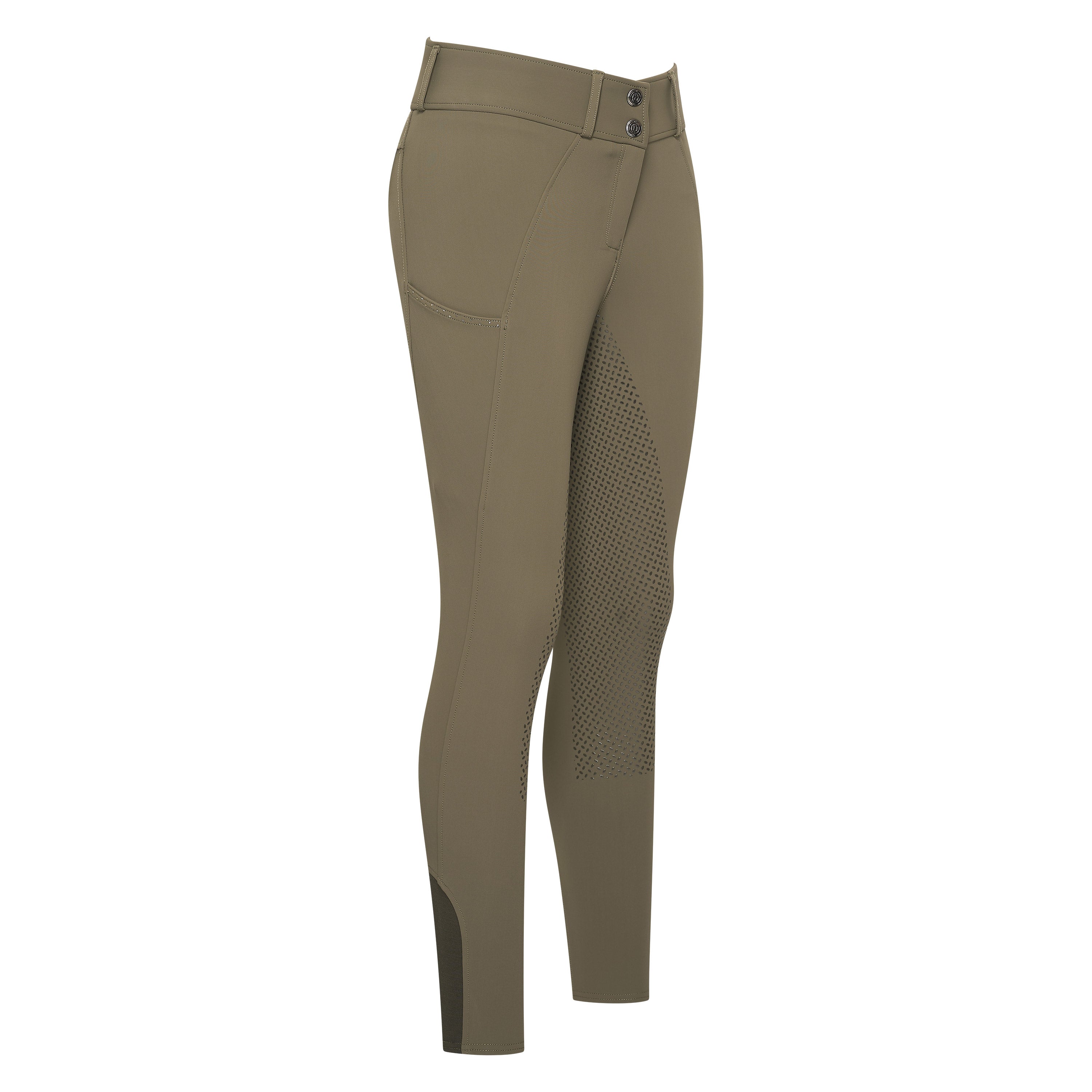 Riding breeches IRHBliss winter FullGrip Olive green / 44