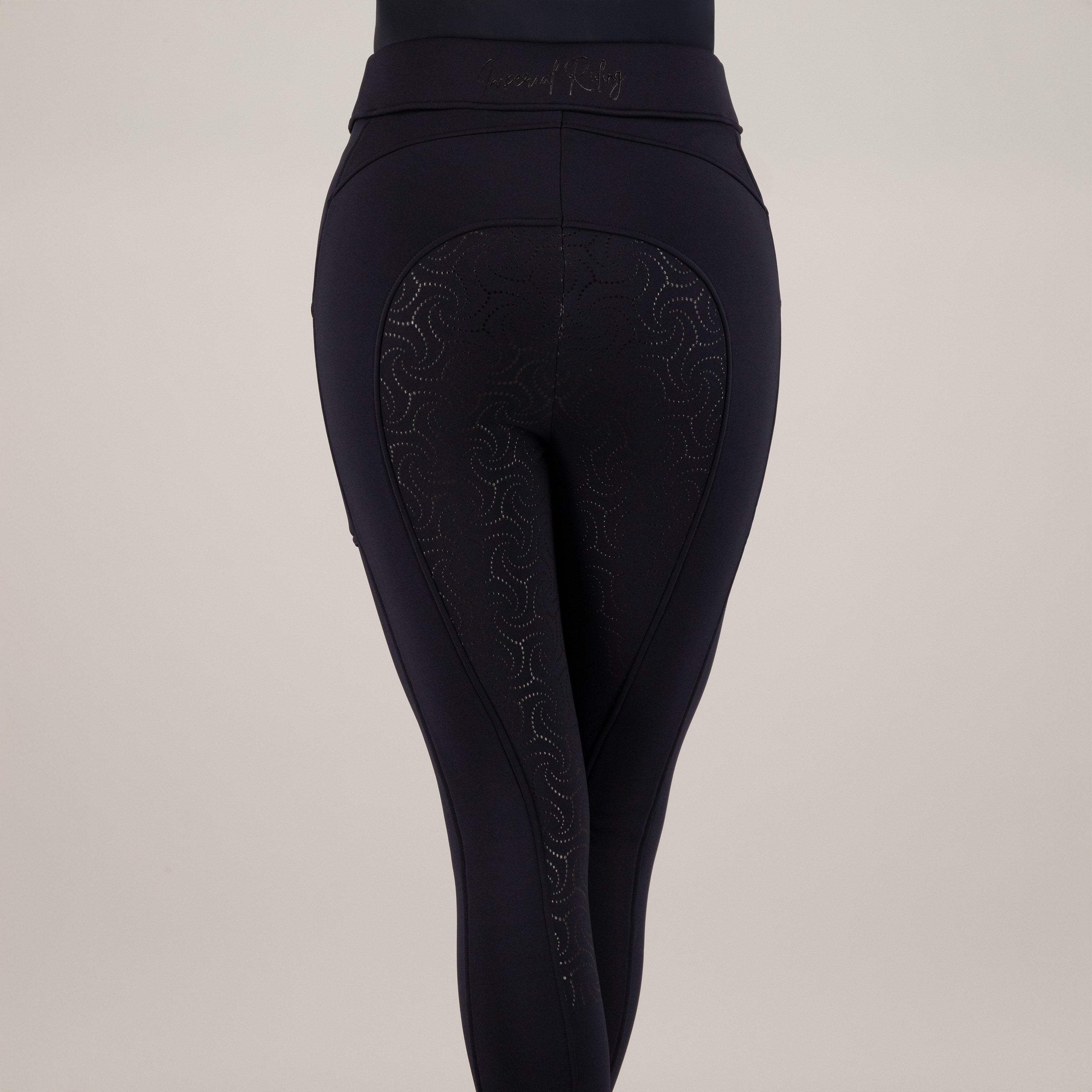 Riding tights IRHTeddy FullGrip Navy / 44