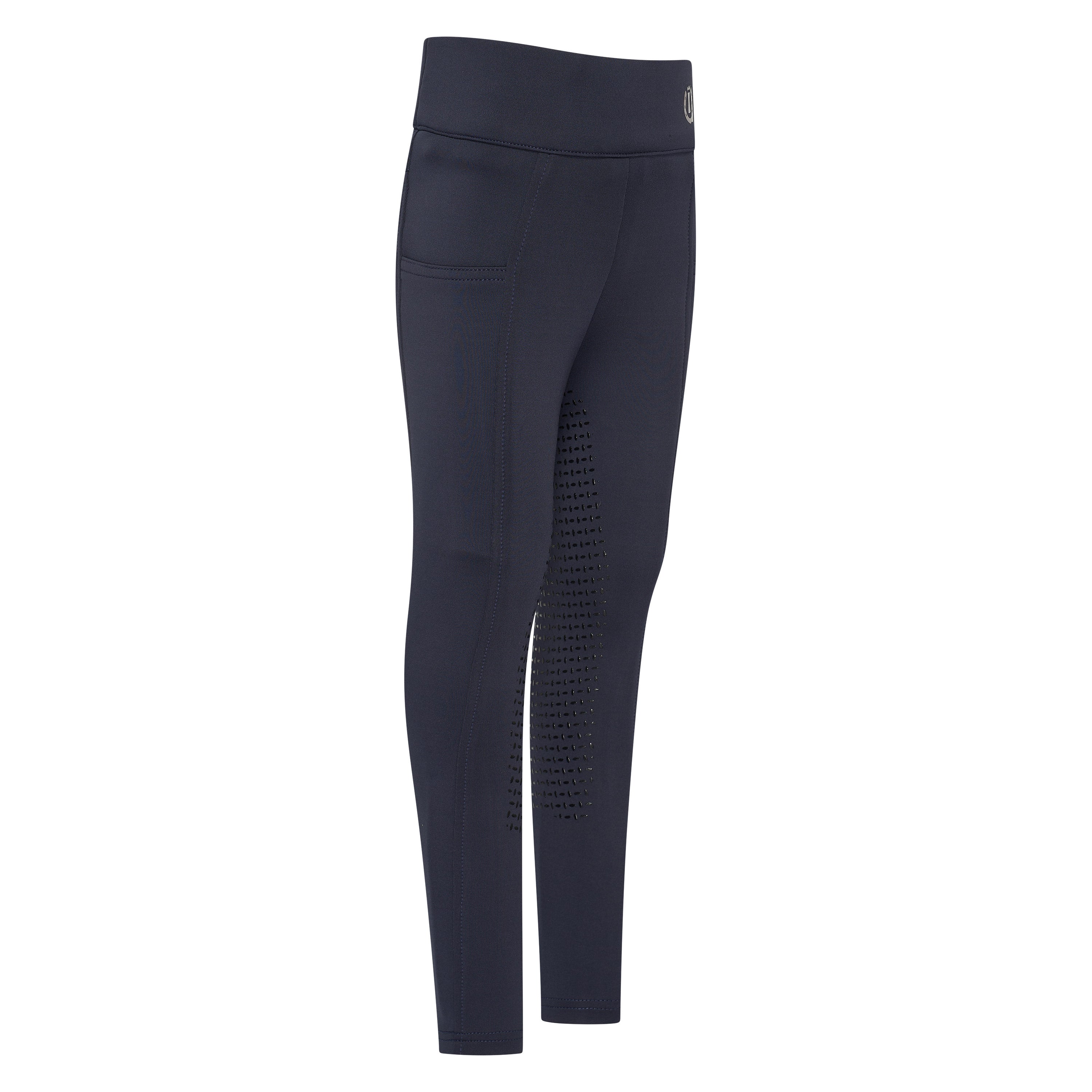 KIDS Riding tights IRHTessy FullGrip Navy / 176