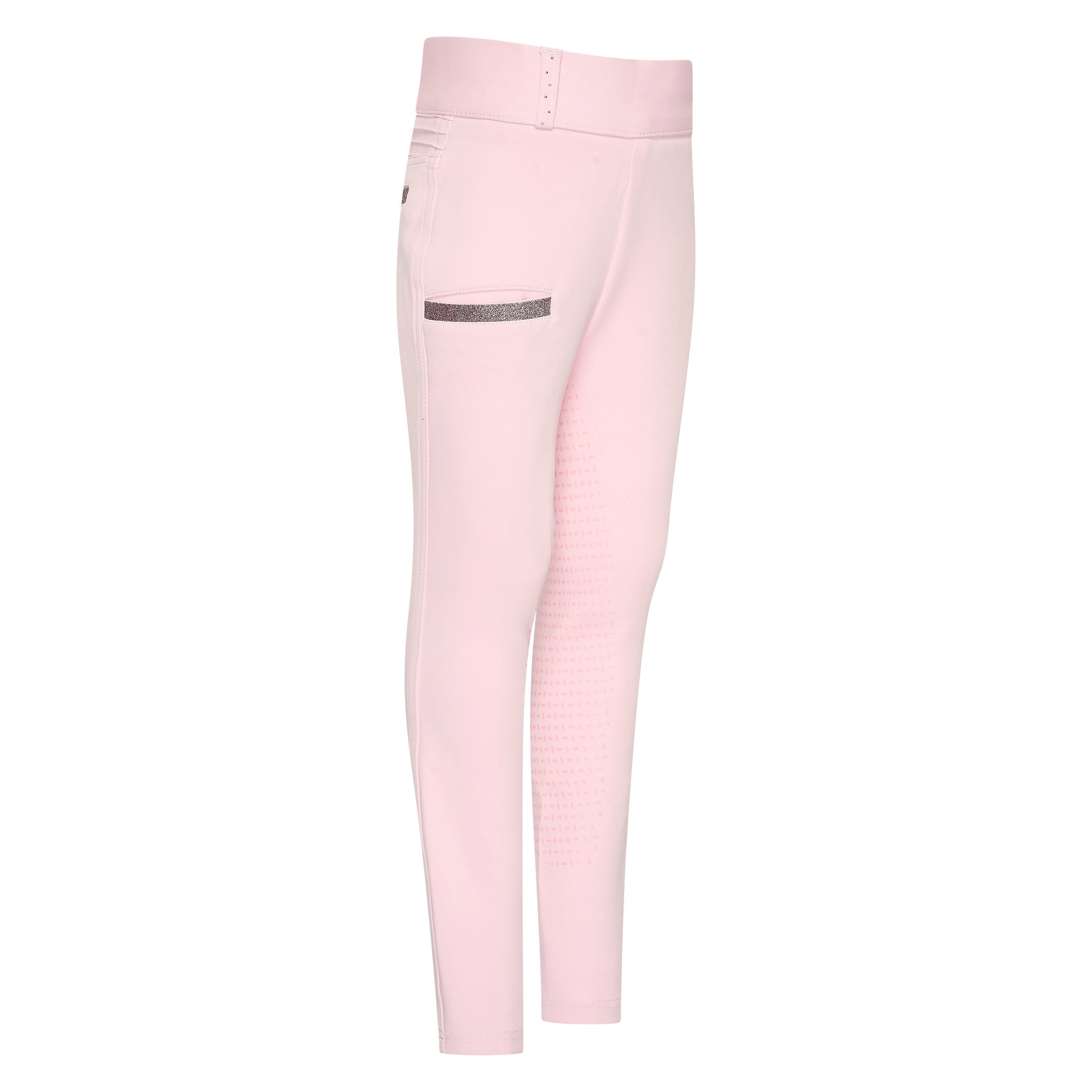 KIDS Riding tights IRHComfi Sparks Winter FullGrip Candy Floss / 176