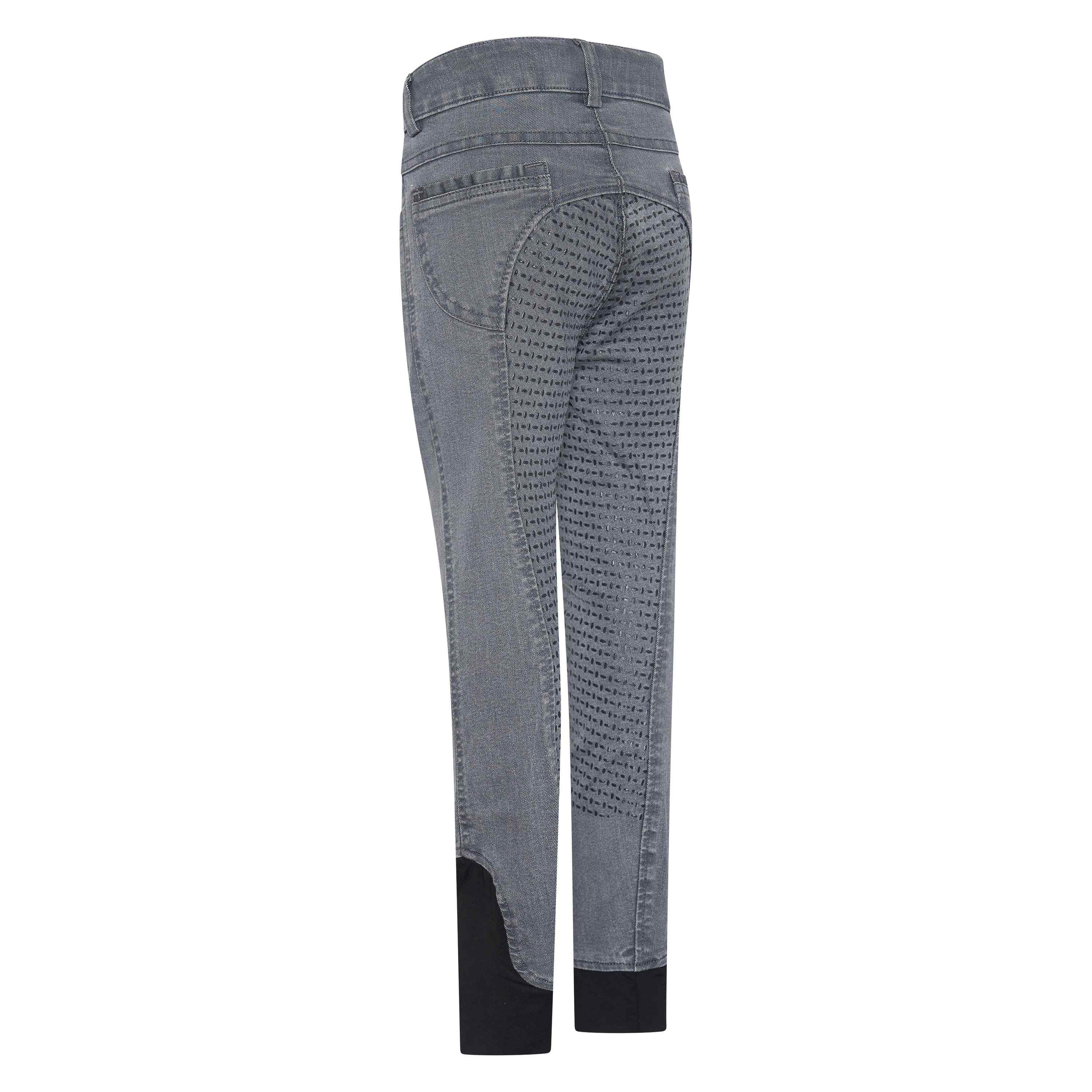 KIDS Riding breech IRHDonny Dark grey denim / 176