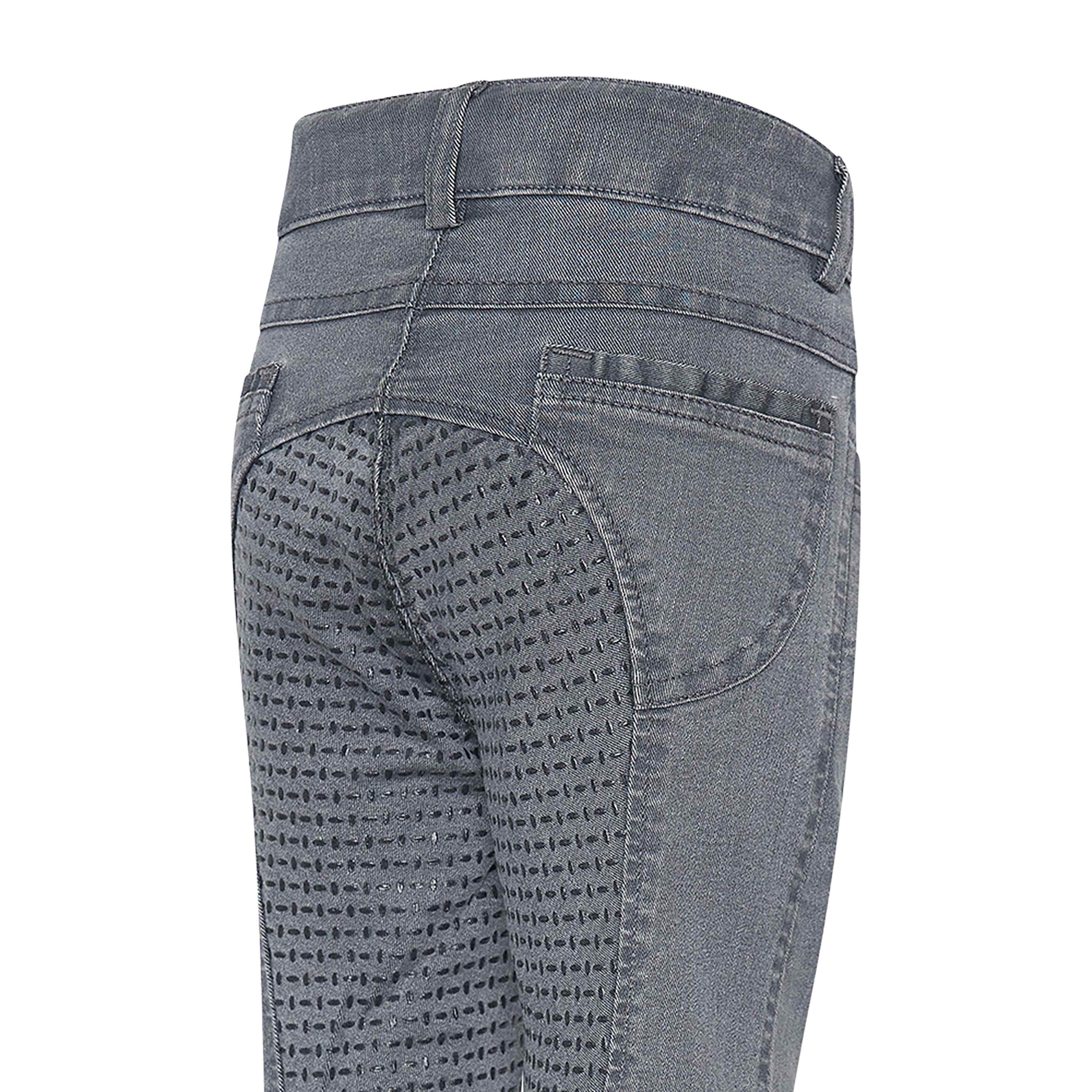 KIDS Riding breech IRHDonny Dark grey denim / 176