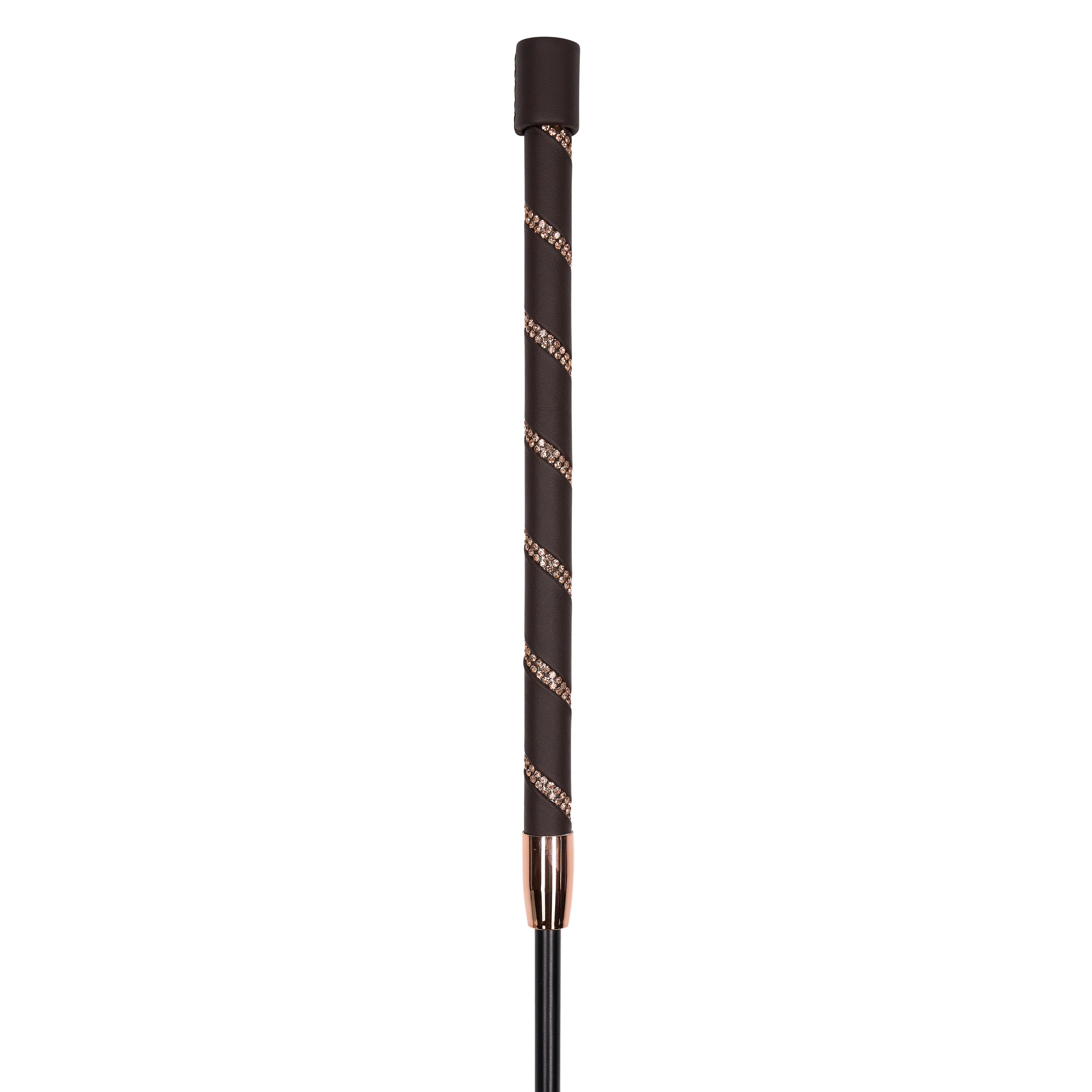 Dressage whip IRHRegal Shine Brown / 120CM