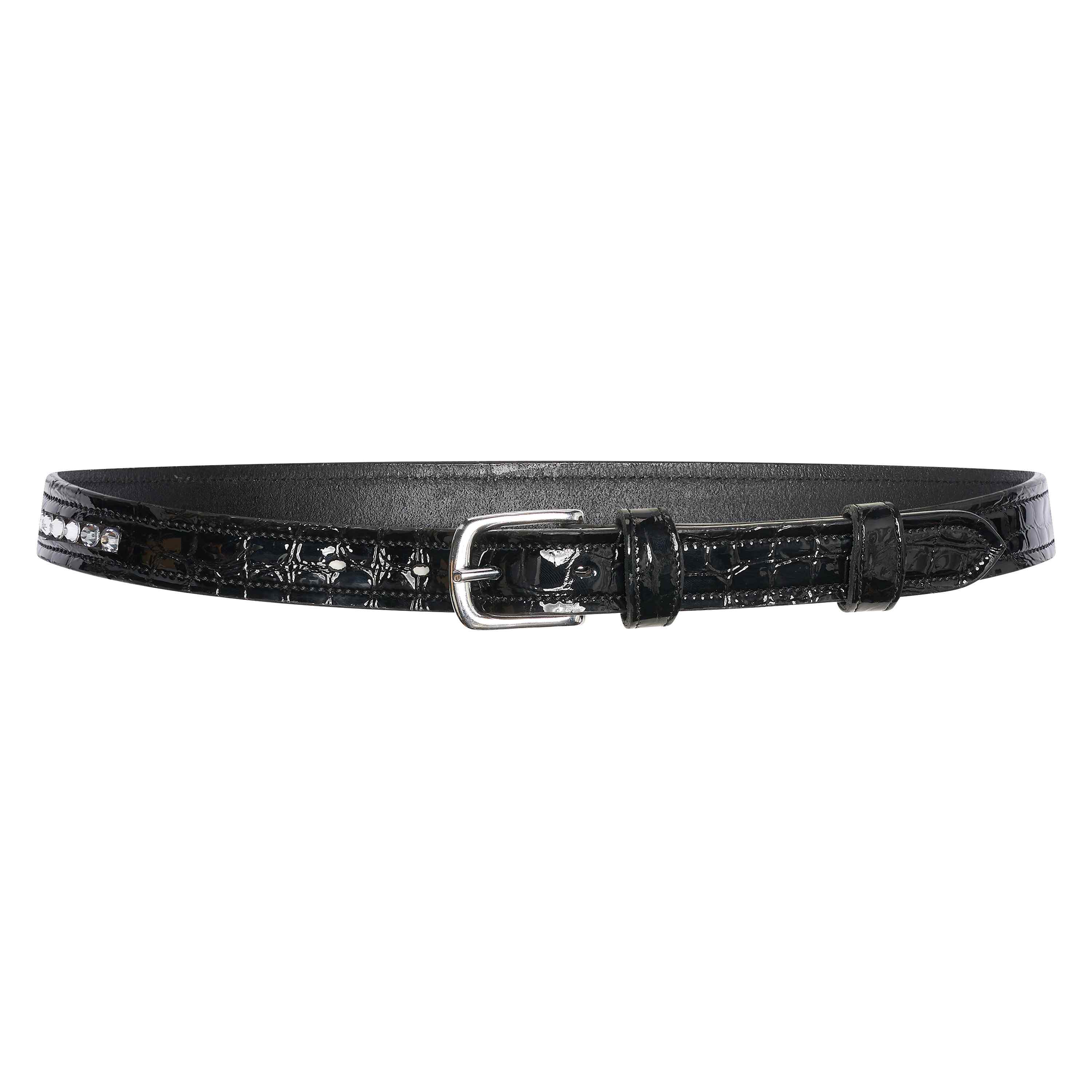 Belt IRHOlania Sparkle Black-Silver / 105CM