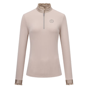 Top IRHAnna longsleeve Grey-Sand / XS