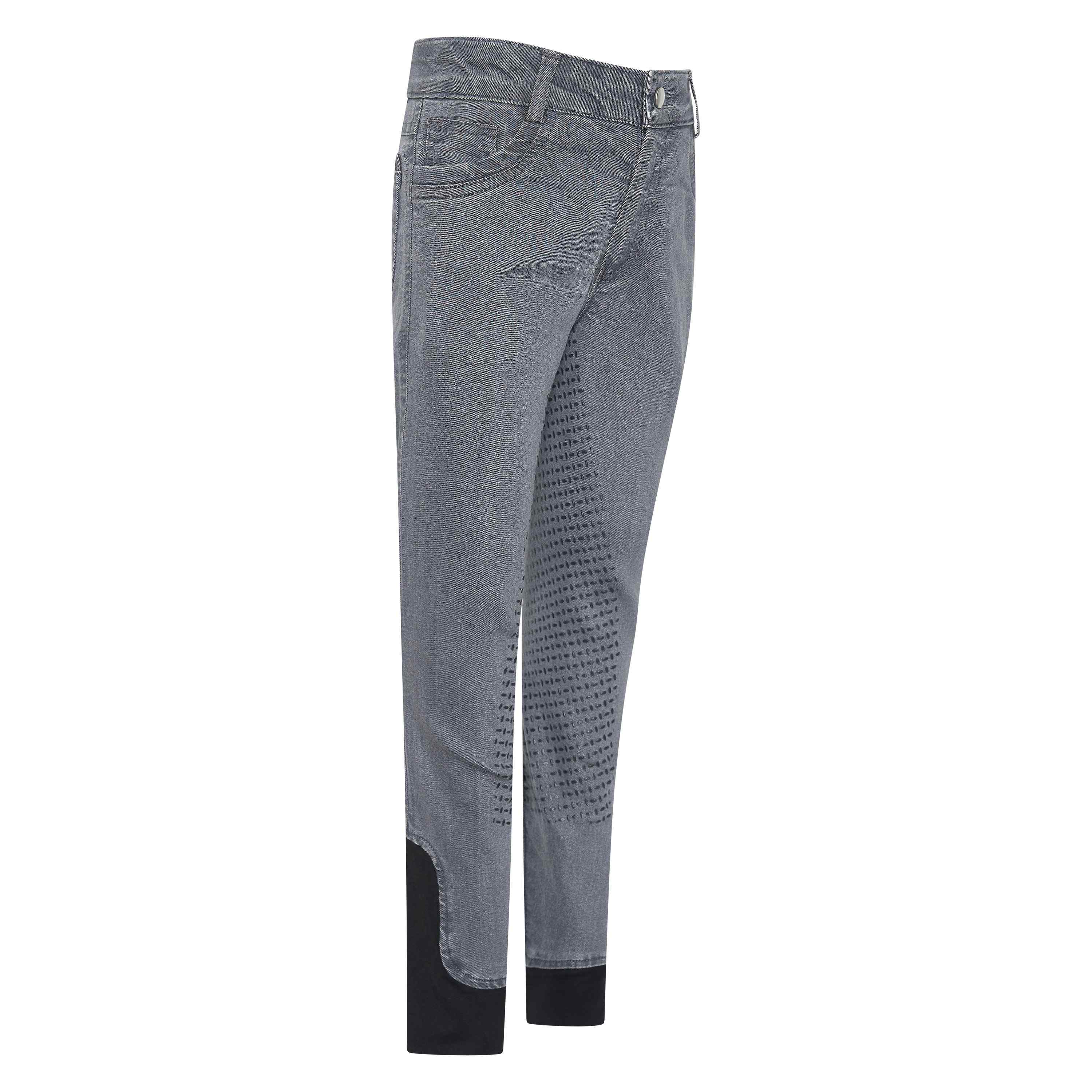 KIDS Riding breech IRHDonny Dark grey denim / 176