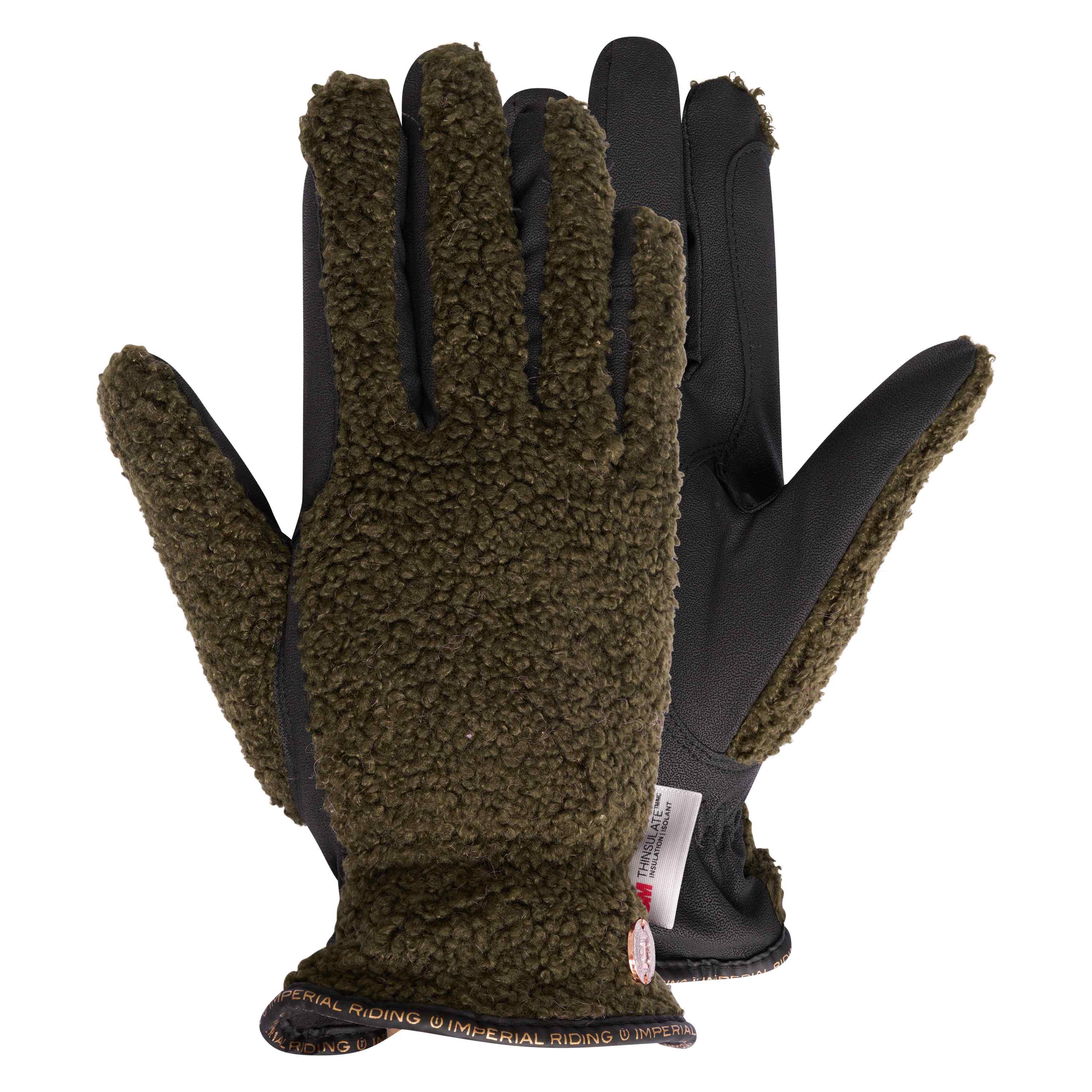 Gloves IRHFurry Star Dark olive / L