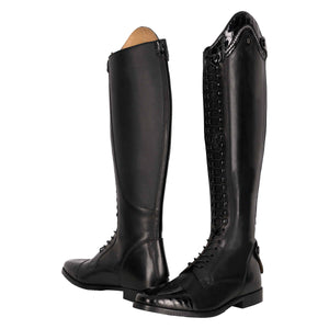 Riding boots IRHOlania Dressage Long/Narrow Black-Black Croco / 42