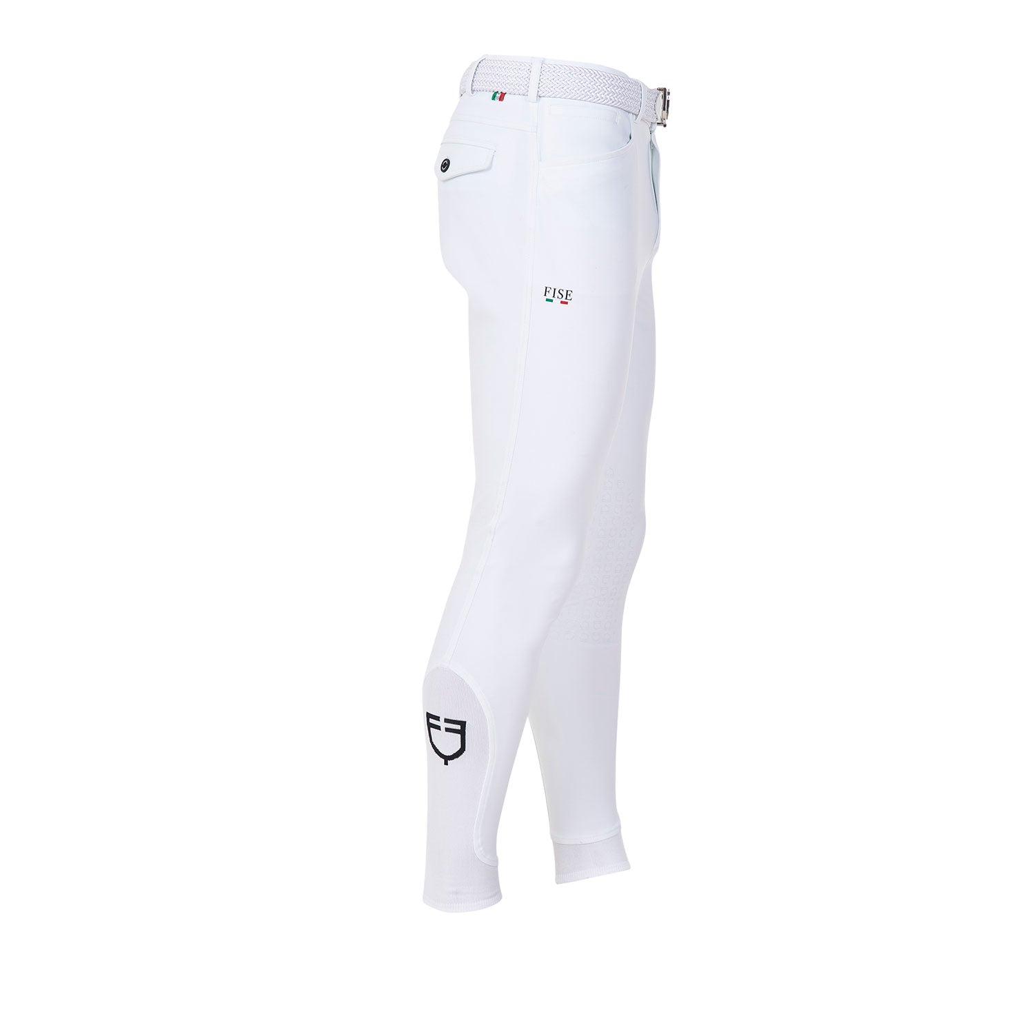 Men'S Slim Fit Full Grip Breeches WHITE / 58