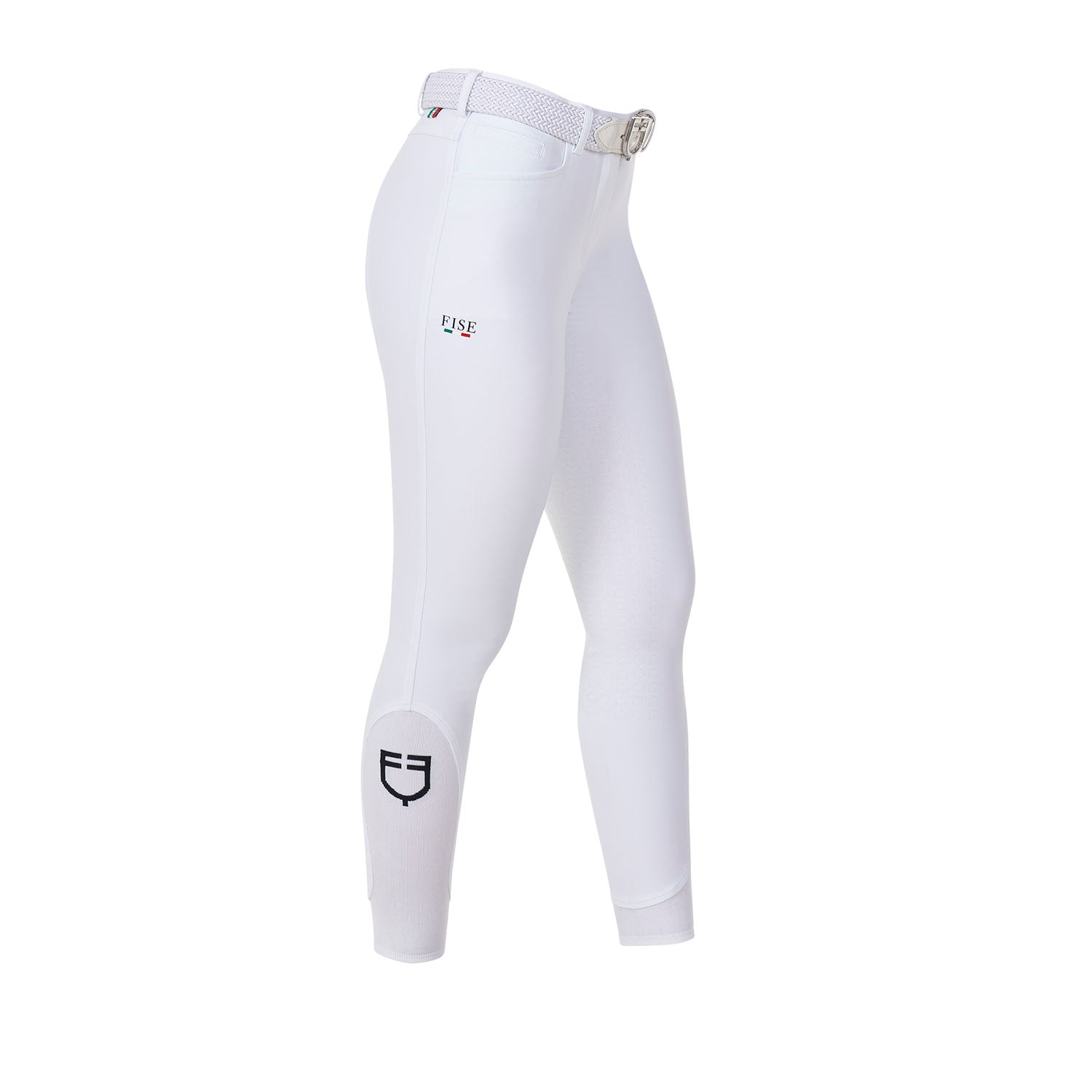 Women's full grip slim fit breeches WHITE / 48