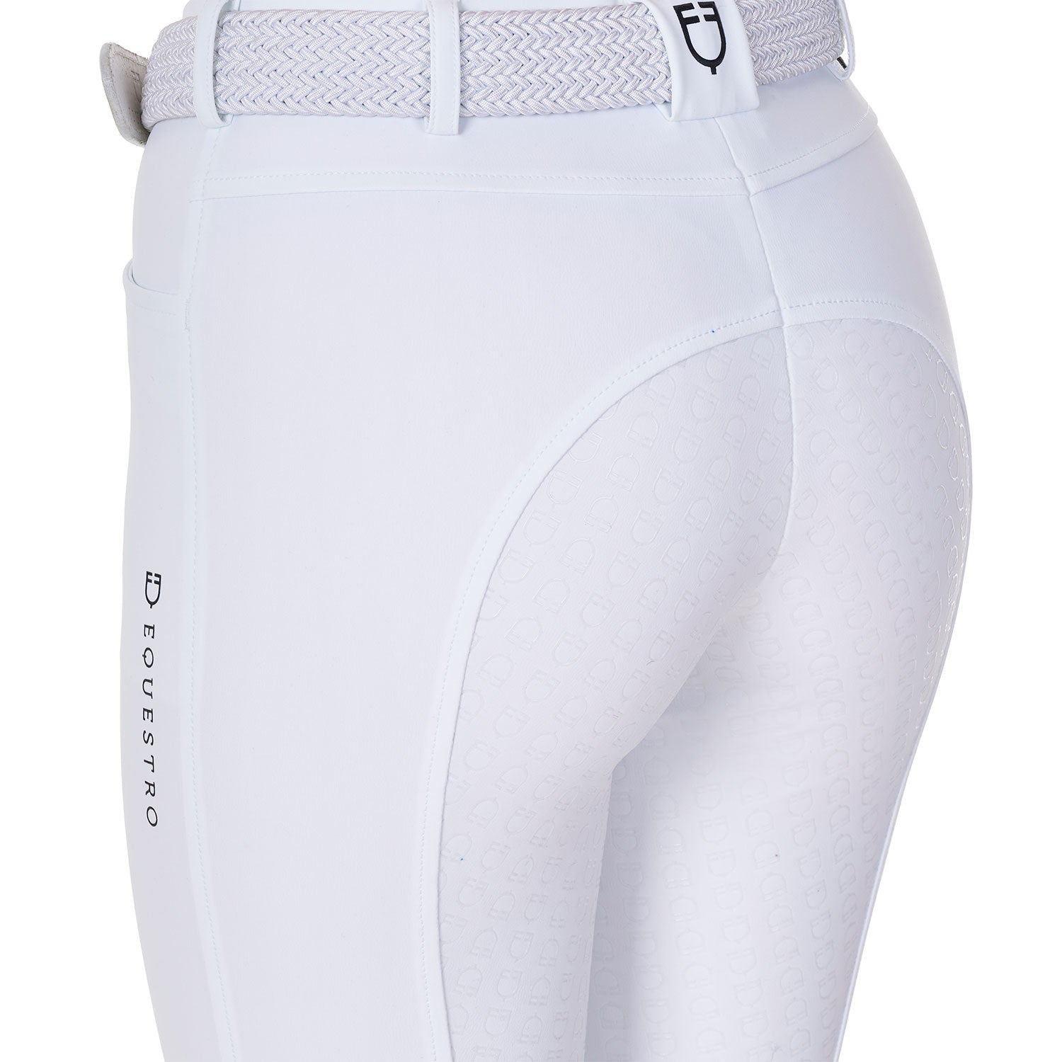 Women's full grip slim fit breeches WHITE / 48
