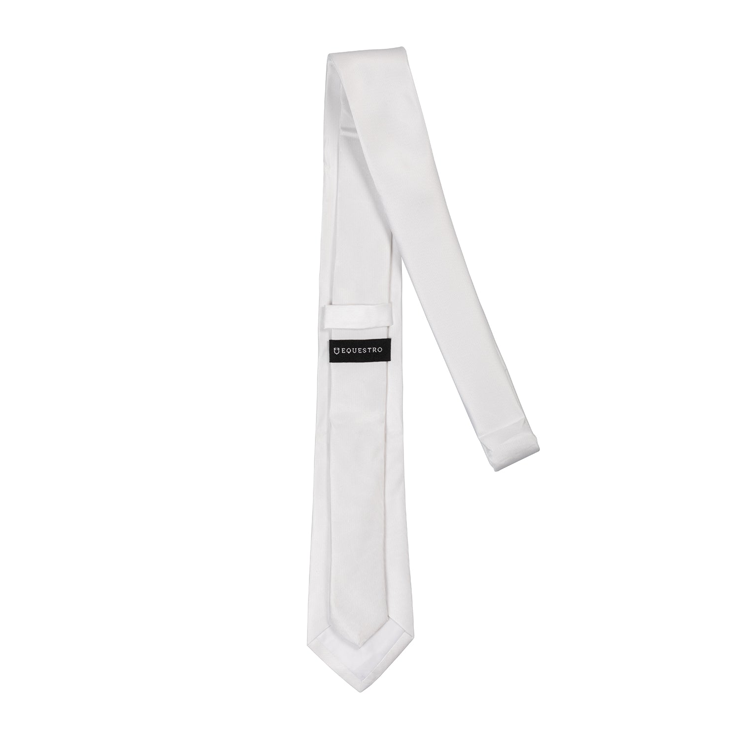 Competition tie with embroidered logo WHITE / ONE SIZE