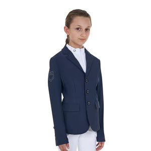 Kids Slim Fit Four Button Jacket NAVY BLAZER (19-3923) / 14 YEARS
