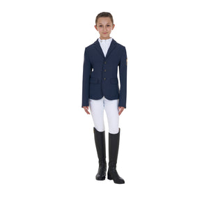 Kids Slim Fit Four Button Jacket NAVY BLAZER (19-3923) / 14 YEARS