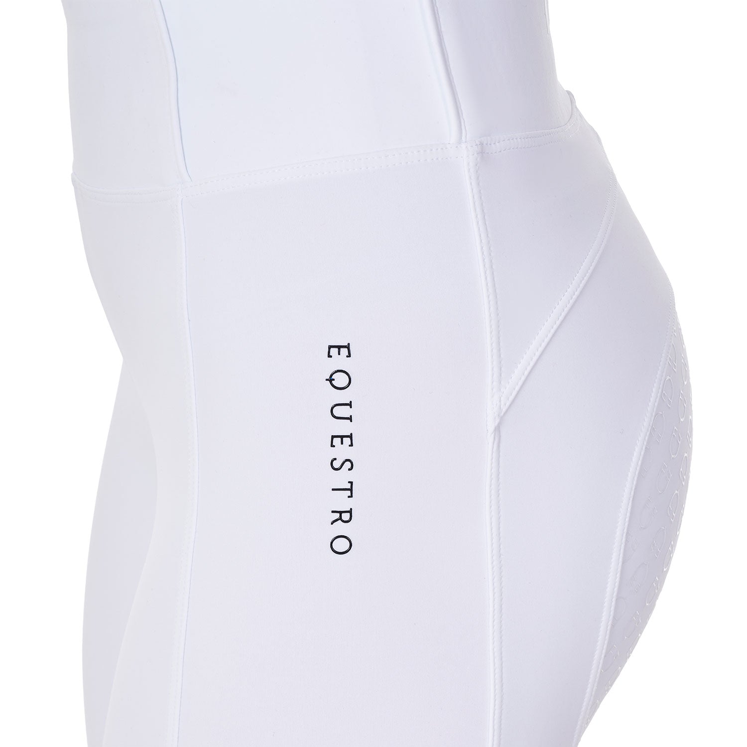 Women's slim fit full grip leggings WHITE / XL